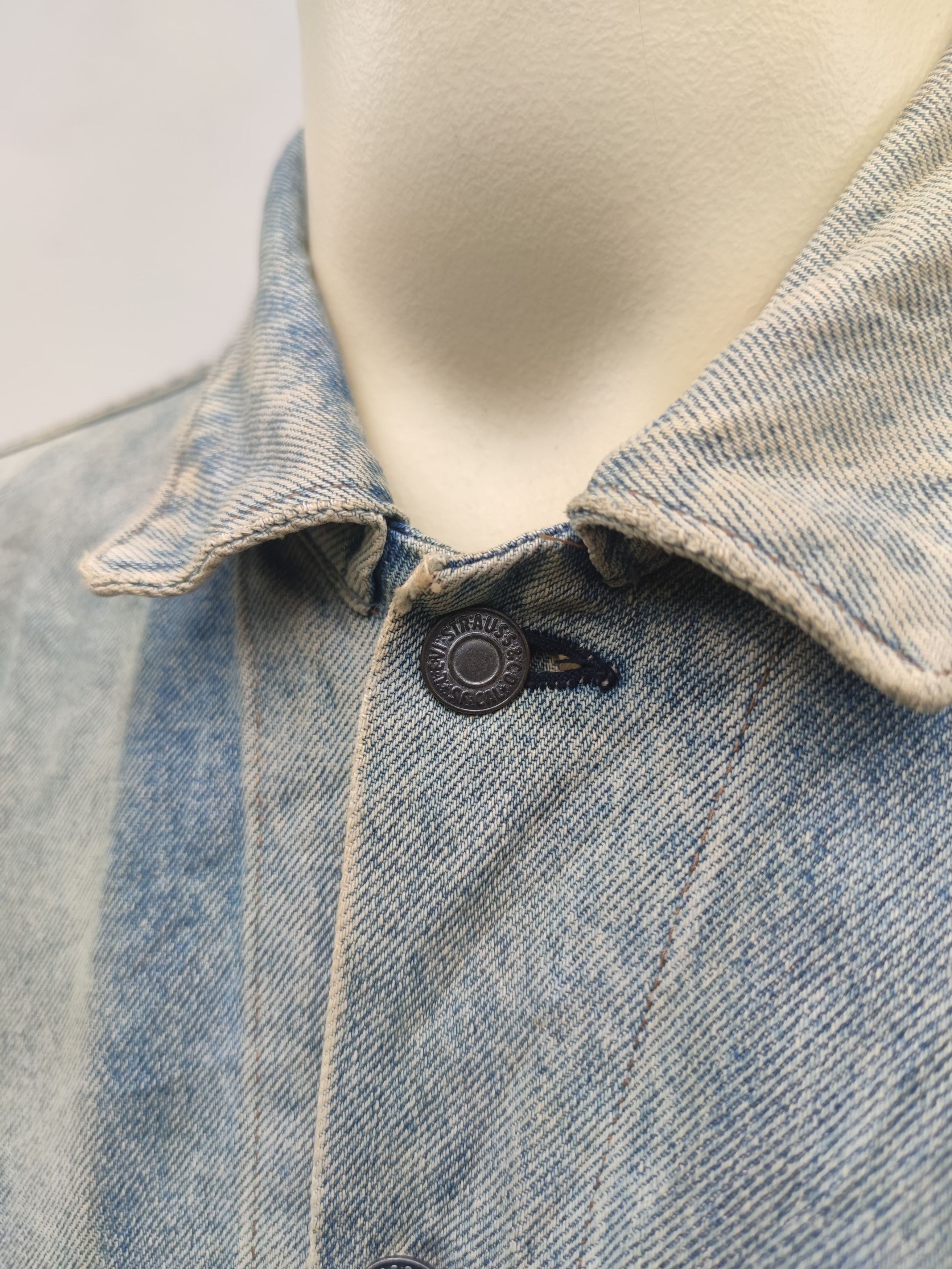 Levi's Vintage Levi's Strauss Orange Tab Denim Jacket Size US L / EU 52-54 / 3 - 6 Thumbnail