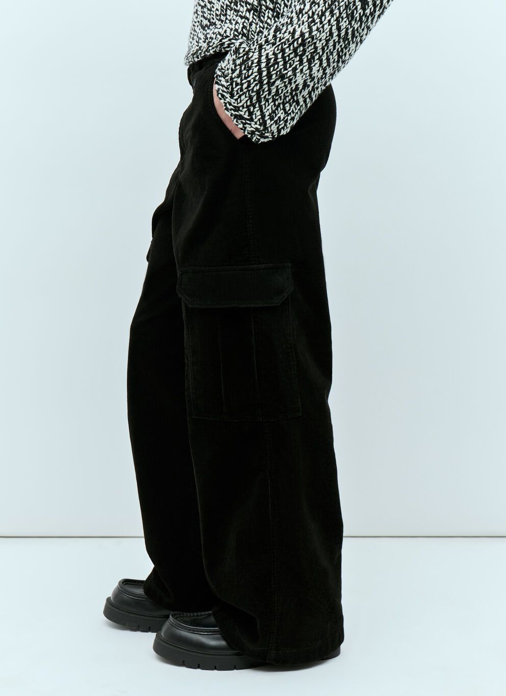 Acne Studios Paroy Face Corduroy Cargo Pants Size US 30 / EU 46 - 9 Thumbnail