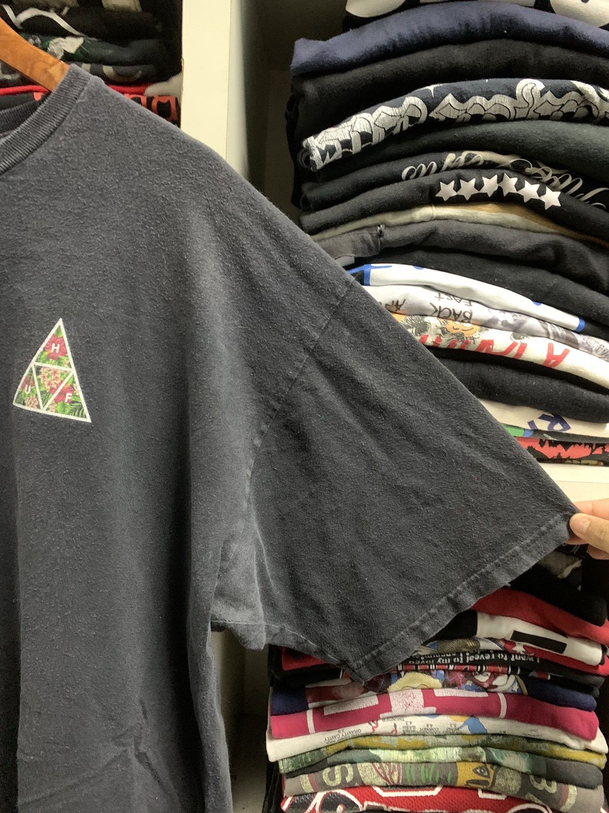 Huf × Vintage Vintage HUF big logo t-shirt Size US XL / EU 56 / 4 - 8 Thumbnail