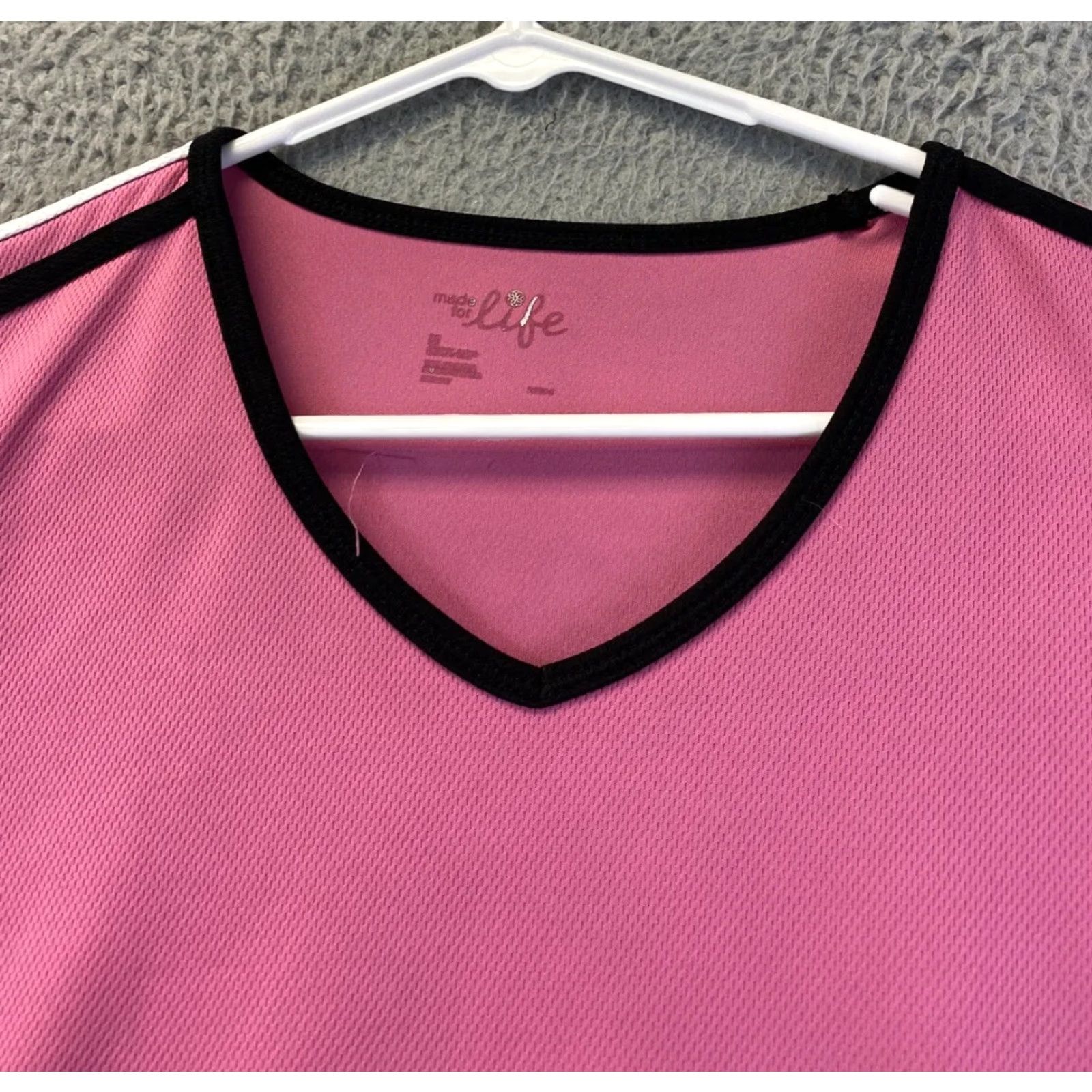Alife Life T-Shirt Womens M V-Neck DuoDry Moisture Wicking Breathable Workout Size M / US 6-8 / IT 42-44 - 2 Thumbnail