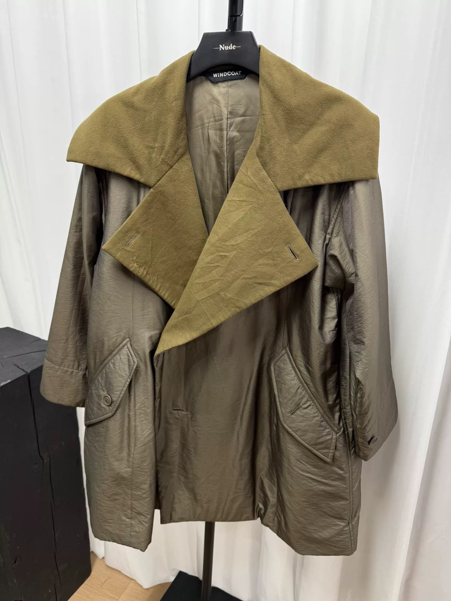 Issey Miyake issey miyake oversized windcoat with large collar Size US XXL / EU 58 / 5 - 1 Thumbnail