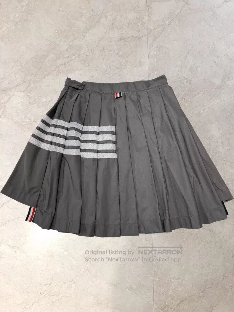 Thom Browne Thom Browne Classic grey pleated skirt Size 25" / US 0 / IT 36 - 2 Thumbnail
