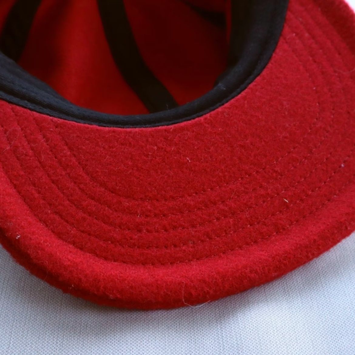 J.Crew J. Crew Wool Red Woven Baseball Fitted Hat Men's L/XL Size ONE SIZE - 5 Thumbnail