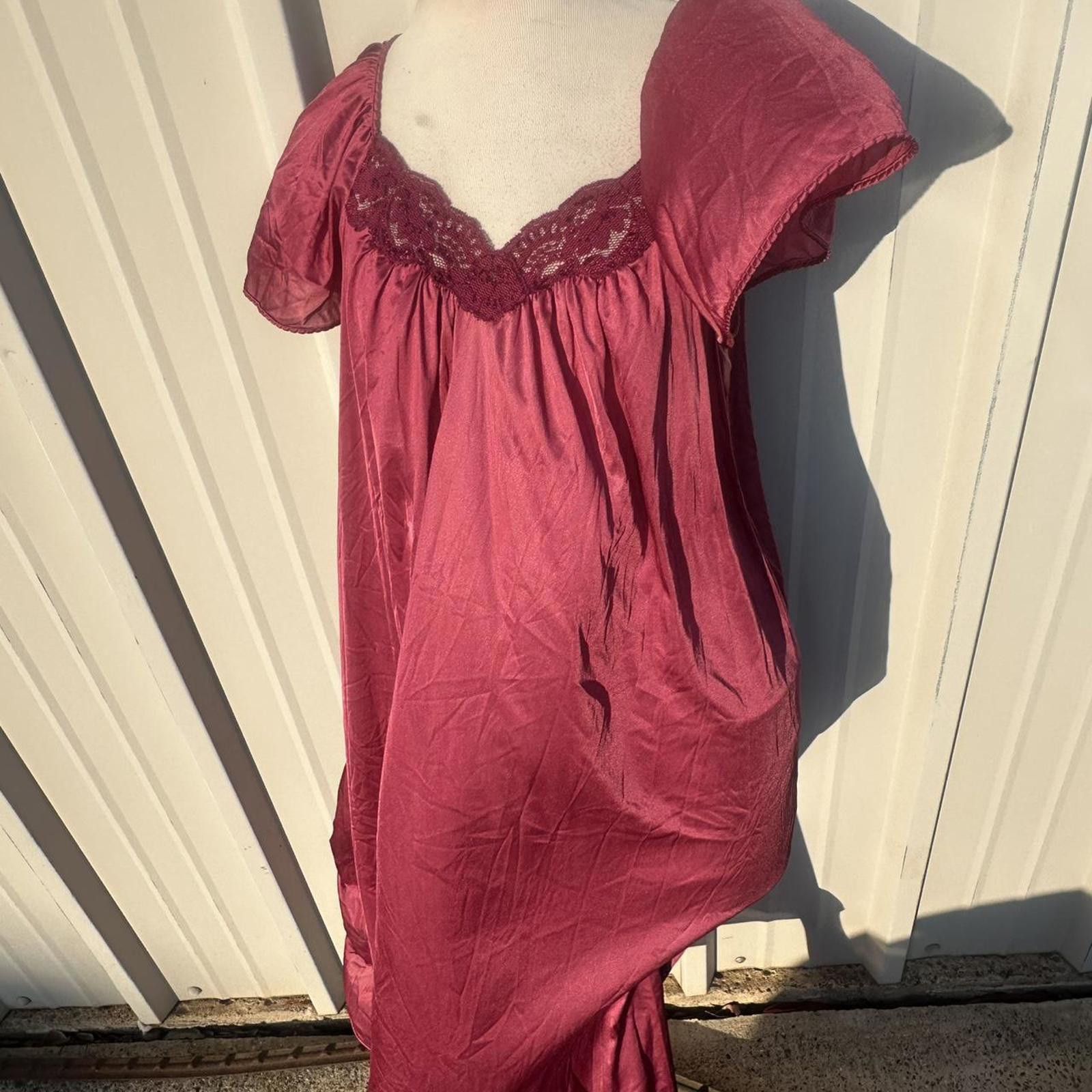 Other Vintage vanity fair nightgown large Size ONE SIZE - 5 Thumbnail