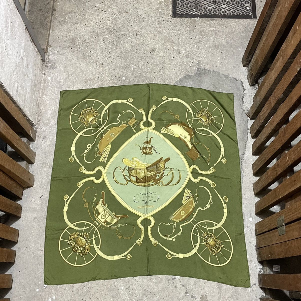 Hermes Vintage Hermes silk scarf Size ONE SIZE - 1 Thumbnail