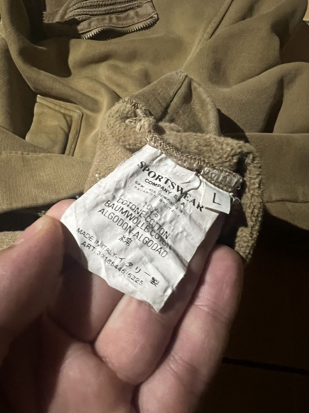 C.P. Company Vintage C.P. Company Half Zip Sweatshirt — Rare Size US L / EU 52-54 / 3 - 7 Thumbnail