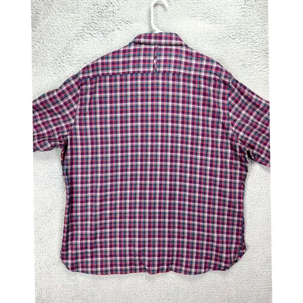 Robert Graham Robert Graham Shirt Mens 3XL Madras Plaid Flannel Button-Up Classic Fit Cardi Colorful Outdoor Preppy Mens Size US XXL / EU 58 / 5 - 3 Thumbnail