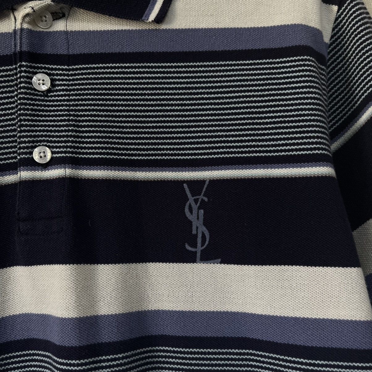 Yves Saint Laurent RARE SAINT LAURENT PARIS YSL POLO T-SHIRT Size US L / EU 52-54 / 3 - 4 Thumbnail