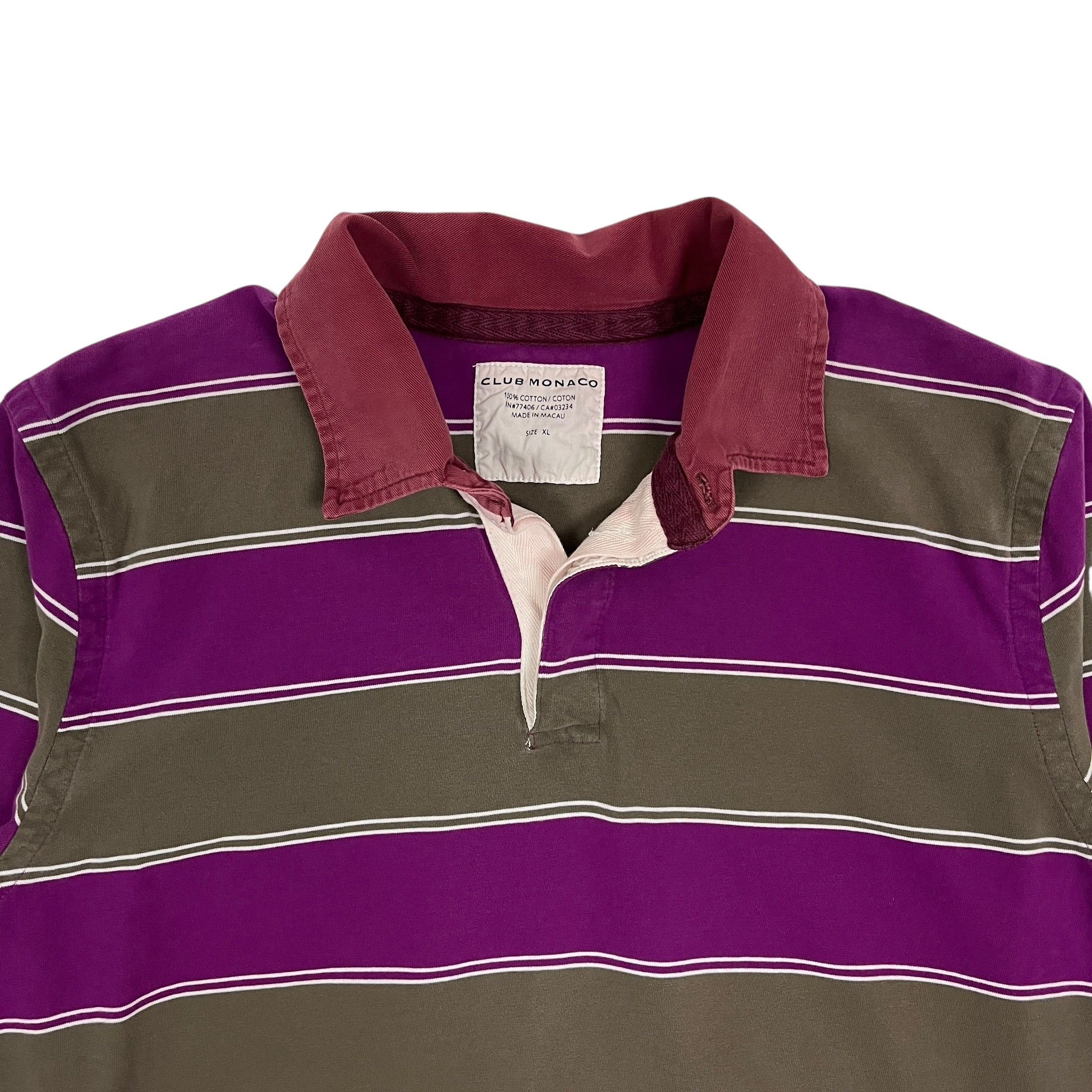 Club Monaco Club Monaco Striped Long Sleeve - Size L Size US L / EU 52-54 / 3 - 4 Thumbnail