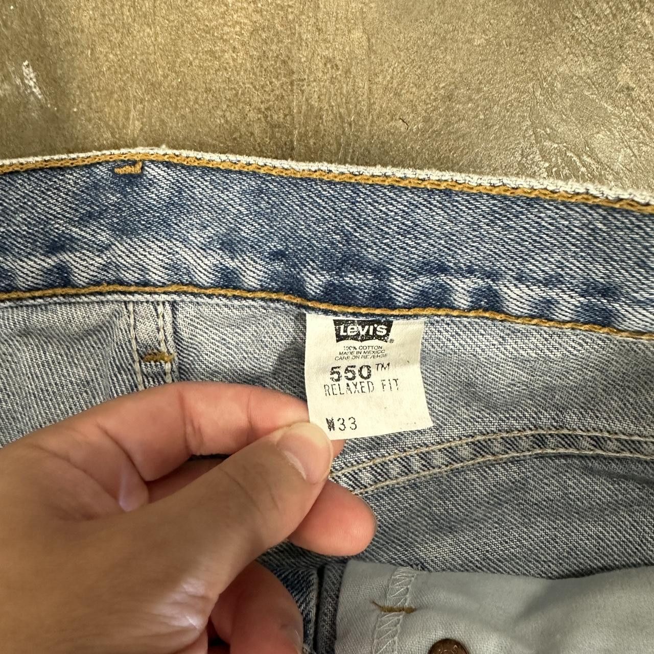 Levi's Vintage Clothing Vintage Levi’s 550 Men’s Denim Jorts Size 32 Size US 32 / EU 48 - 6 Thumbnail