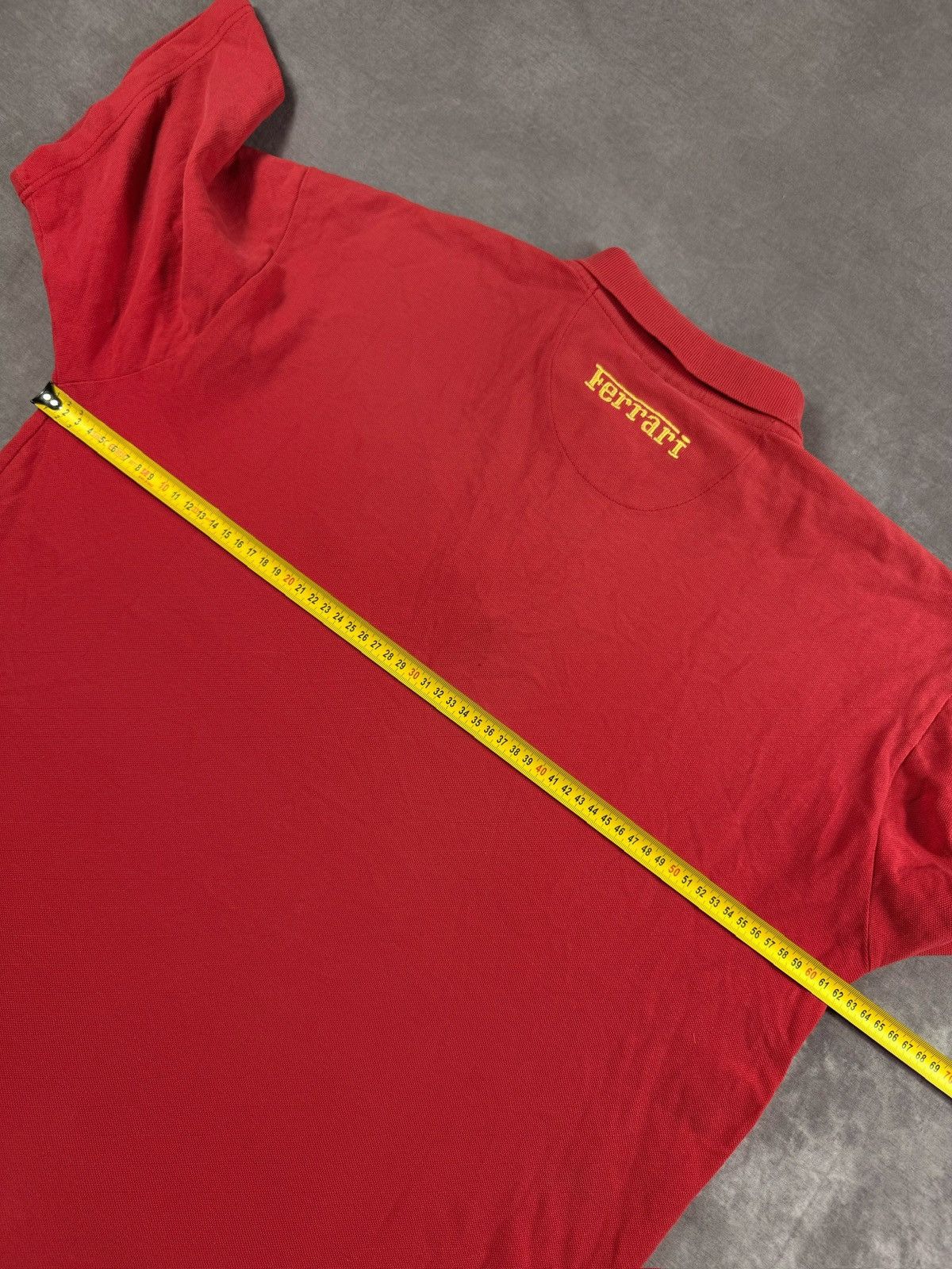 Italic Ferrari mens polo 90s vintage Nice Man Sportswear ferrari Size US XL / EU 56 / 4 - 8 Thumbnail