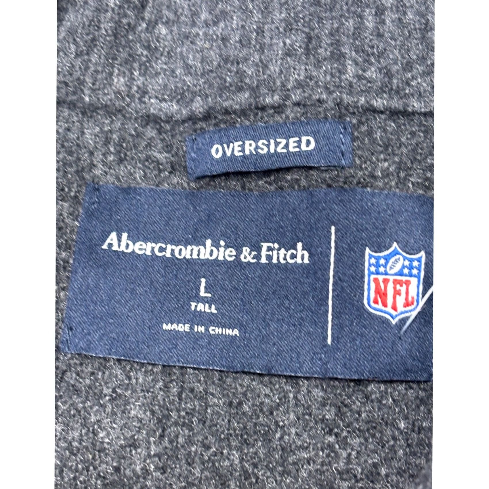 Abercrombie & Fitch Abercrombie & Fitch Pittsburgh Steelers NFL Oversized Tall Knit Sweater Mens L Size US L / EU 52-54 / 3 - 2 Thumbnail