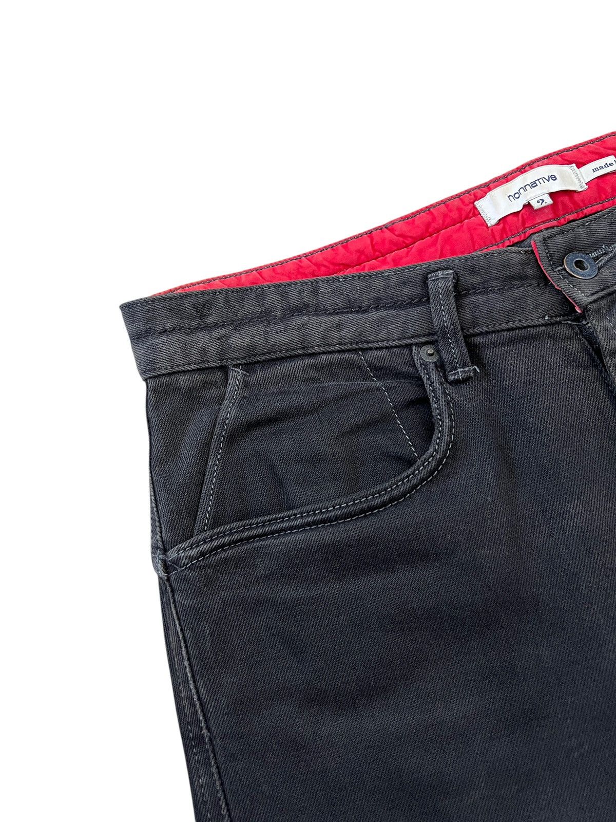 Japanese Brand × Nonnative Nonnative Black Washed Distressed Jeans Size US 34 / EU 50 - 11 Thumbnail