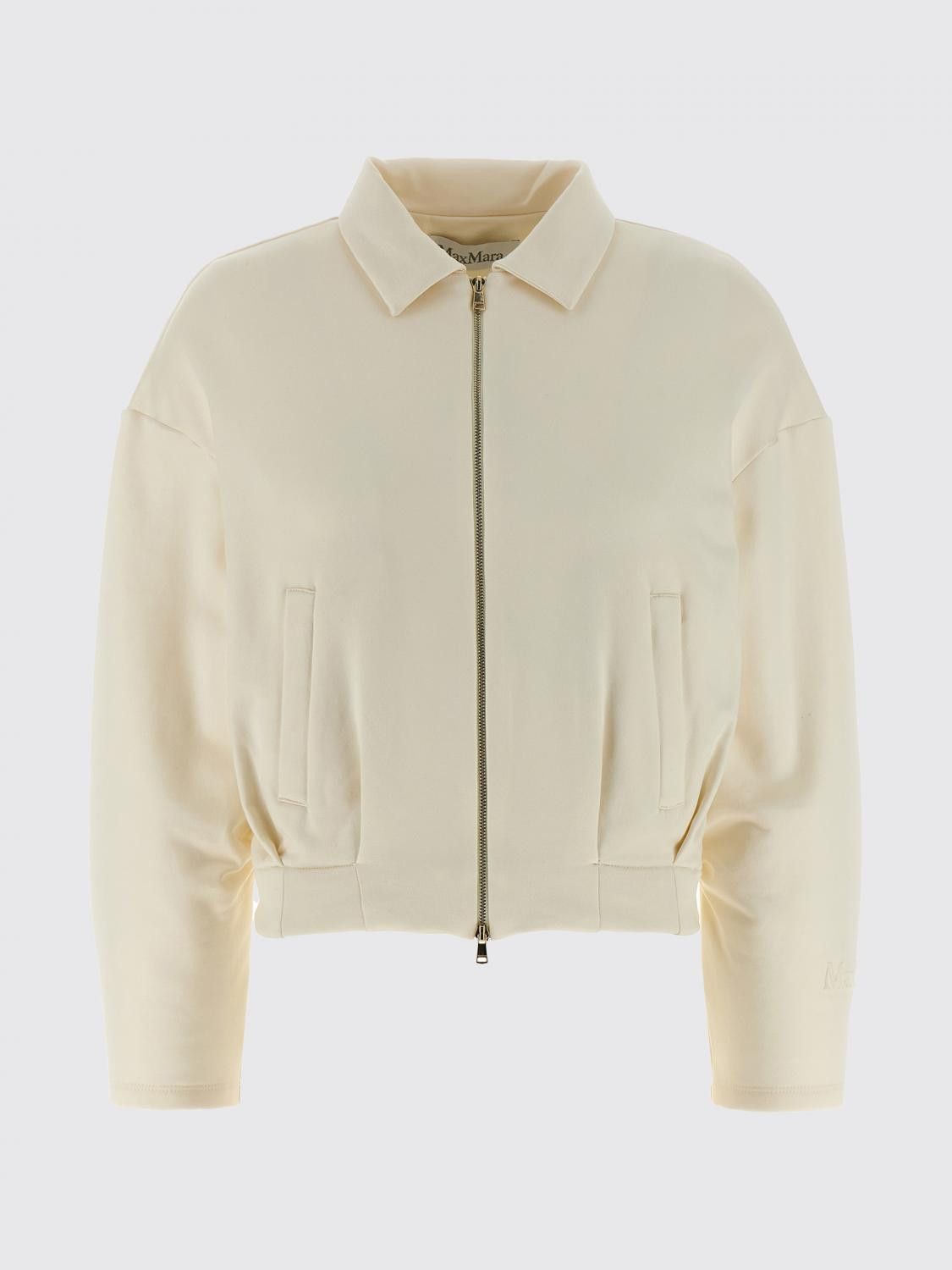 Max Mara Max Mara Jacket Woman White Size M / US 6-8 / IT 42-44 - 1 Thumbnail
