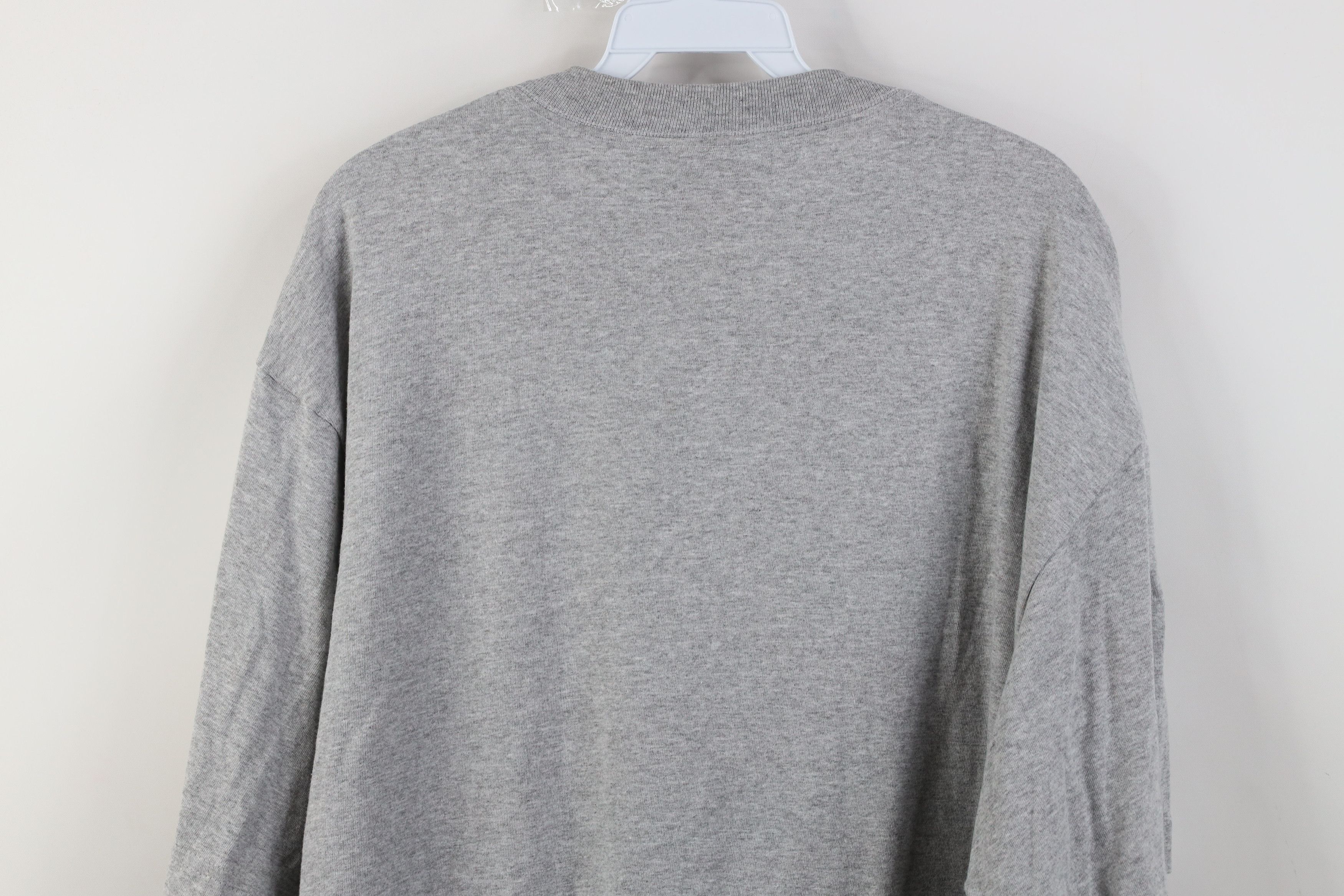 Vintage Vintage 90s University of Michigan Short Sleeve T-Shirt Gray Size US XL / EU 56 / 4 - 10 Thumbnail