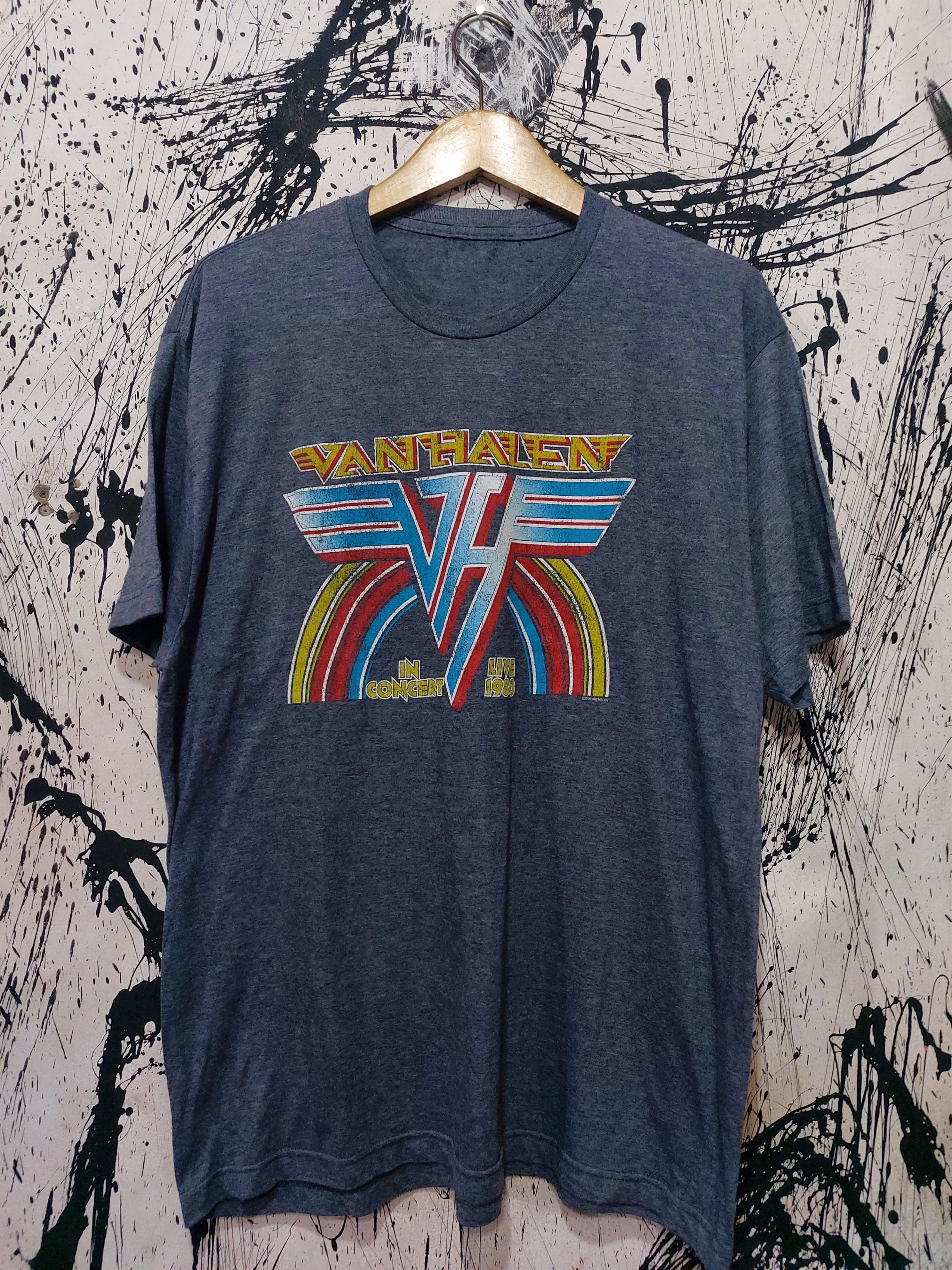 Band Tees VAN HALEN LOGO OFFICIAL 2016 TEE Size US M / EU 48-50 / 2 - 1 Thumbnail