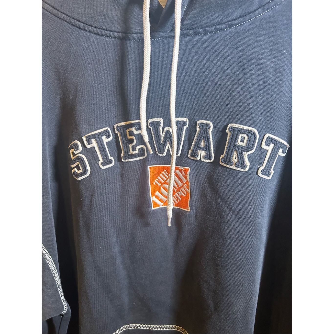 NASCAR Vintage 1990s NASCAR Tony Stewart Home Depot sweatshirt Size US XL / EU 56 / 4 - 3 Thumbnail