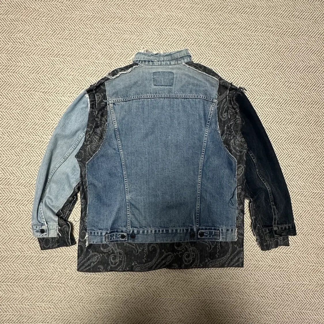 Needles Rebuild By Needles Denim Jacket Size US L / EU 52-54 / 3 - 2 Thumbnail