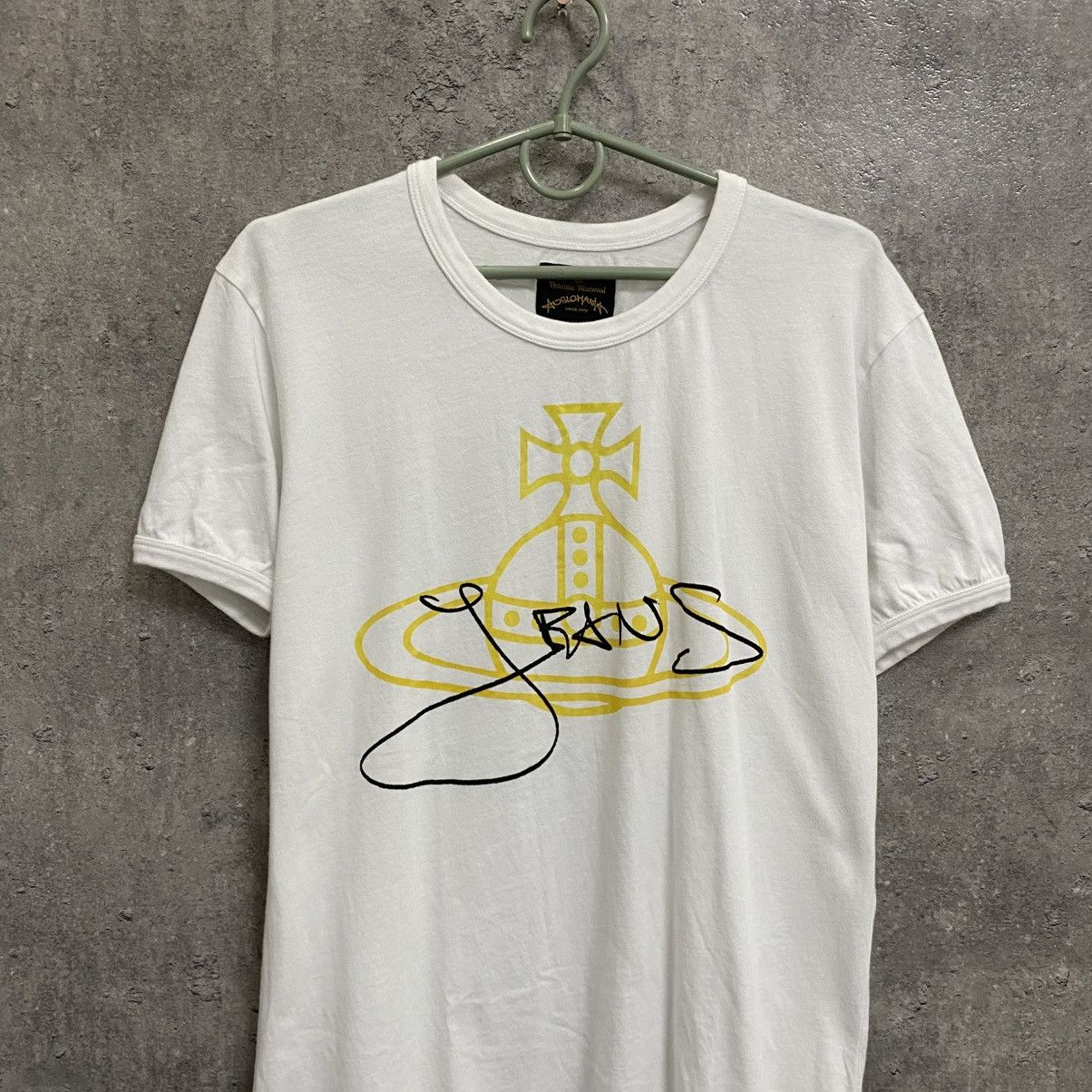 Vivienne Westwood Vivienne Westwood T-Shirt Big Logo White Size US M / EU 48-50 / 2 - 3 Thumbnail