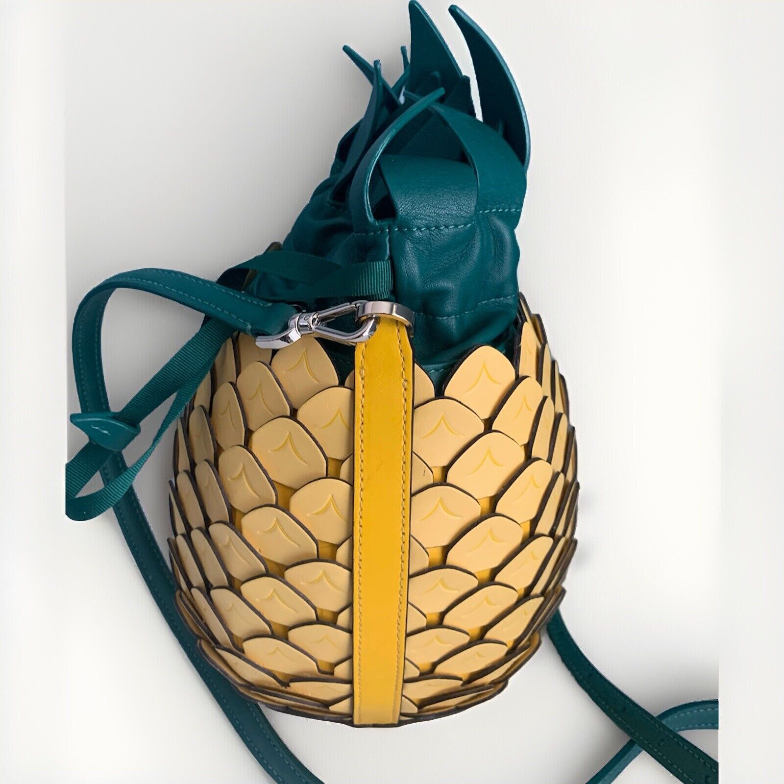 Kate Spade Kate Spade New York Pineapple Crossbody Yellow Leather Purse Size ONE SIZE - 16 Thumbnail