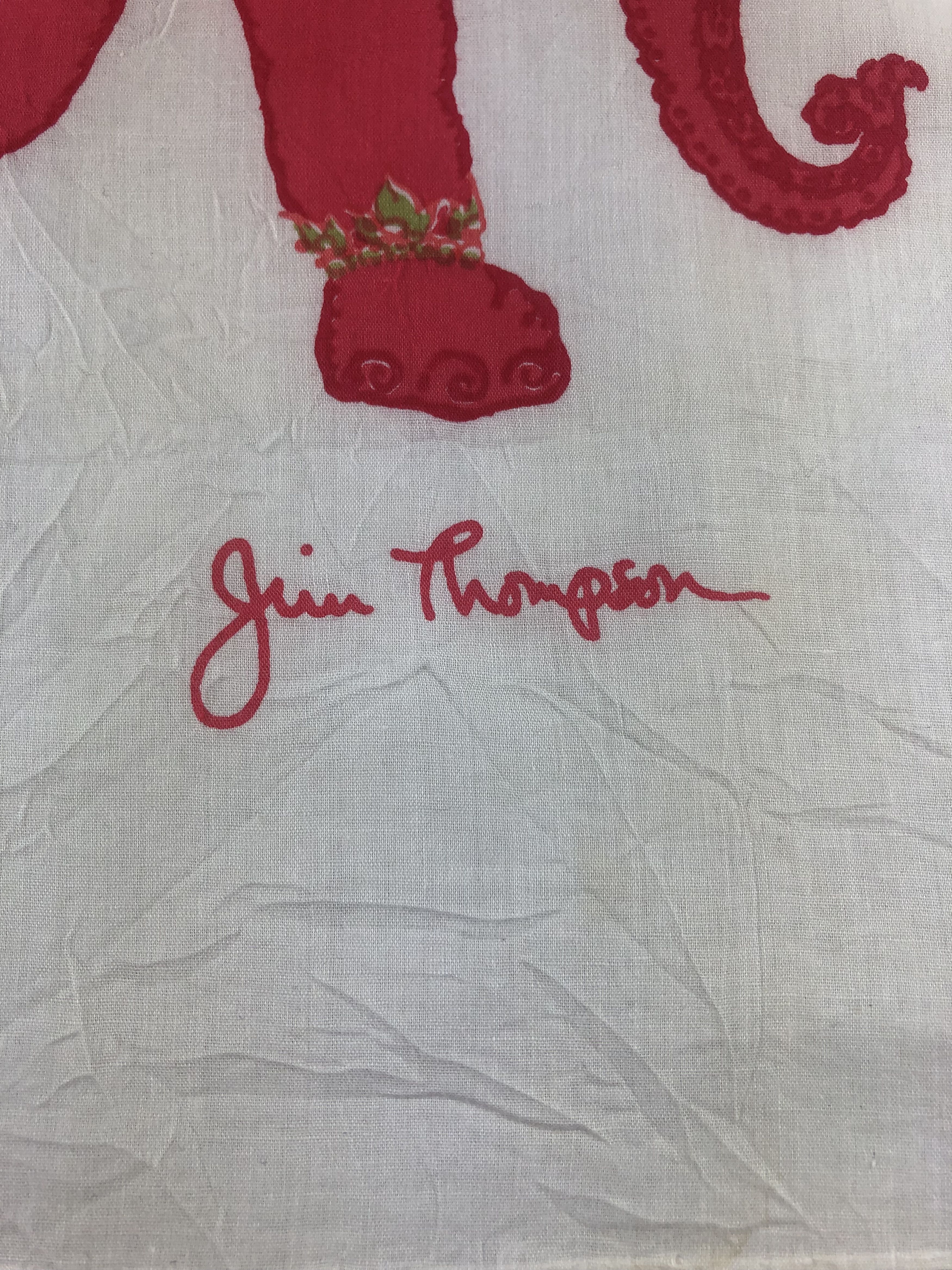 Jim Thompson × Vintage Jim Thompson Handkerchief / Bandana / Neckerchief Size ONE SIZE - 3 Thumbnail