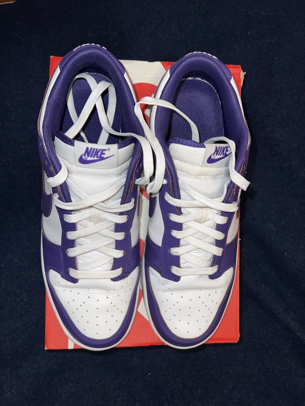 Nike Court Purple Nike Dunk Low Size 12 Size US 12 / EU 45 - 3 Thumbnail