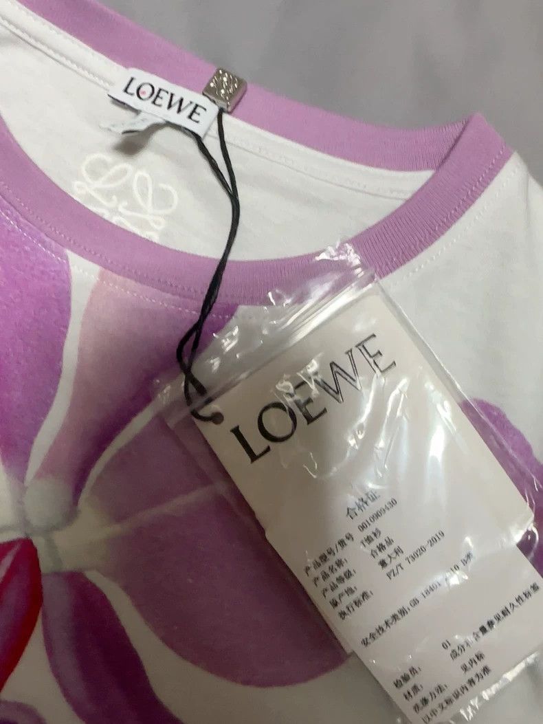 Loewe LOEWE Female print round neck short sleeve T-shirt Size S / US 4 / IT 40 - 3 Thumbnail