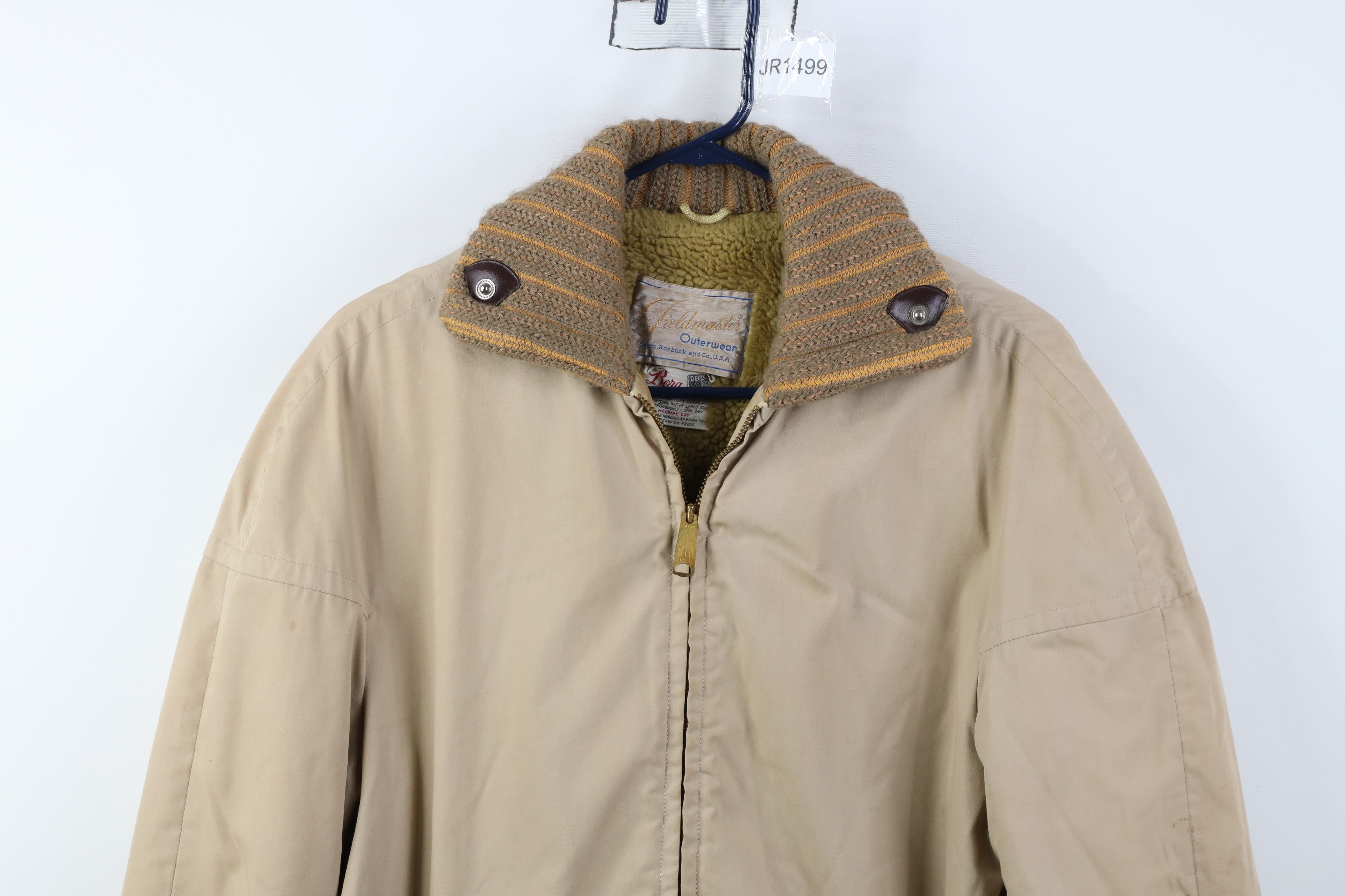 Vintage Vintage 50s 60s STreetwera Deep Pile Fleece Lined Jacket USA Size US L / EU 52-54 / 3 - 2 Thumbnail