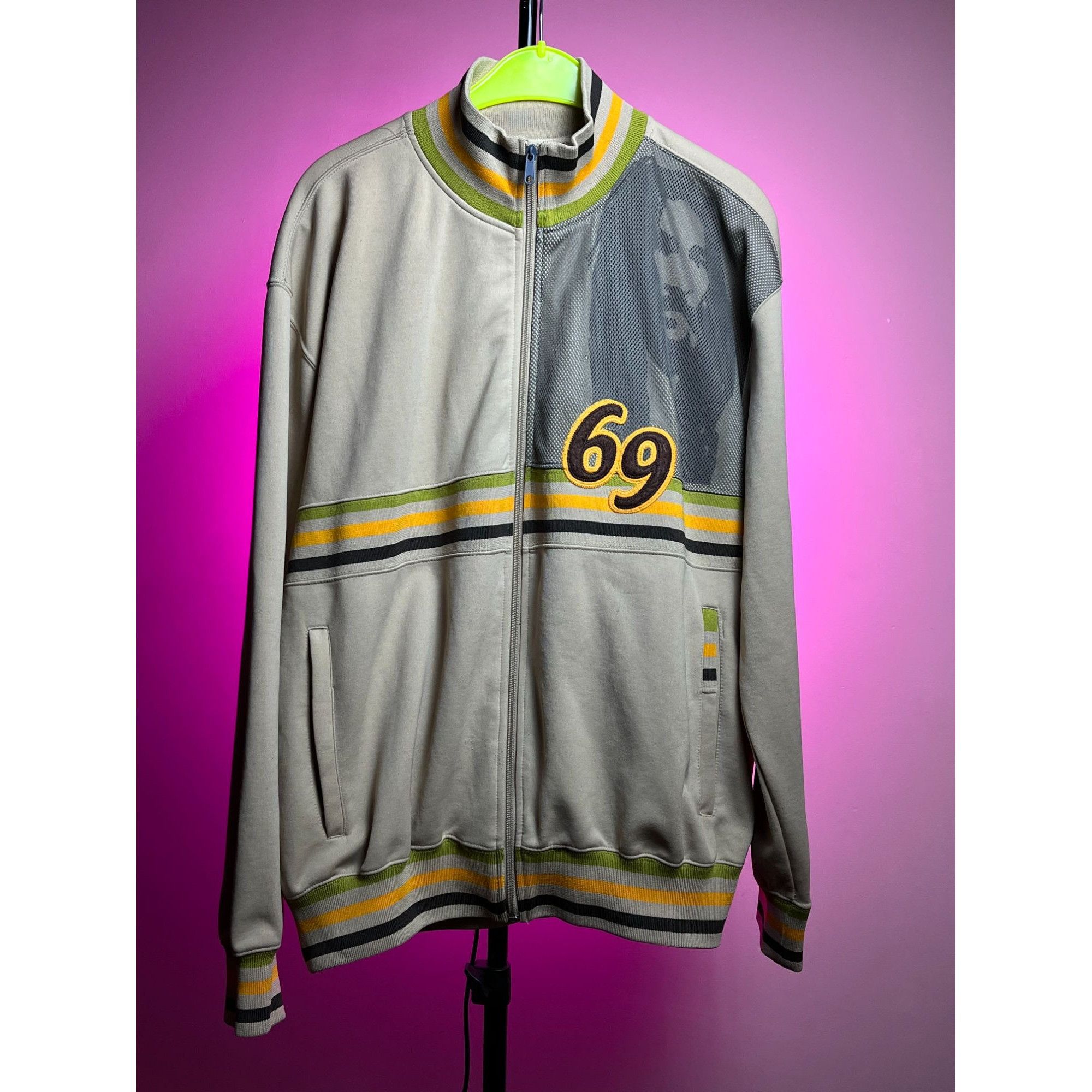 Vintage Sir Benni Miles Vintage 90s Rap Track Jacket Grail Rare Y2K Size US L / EU 52-54 / 3 - 1 Thumbnail