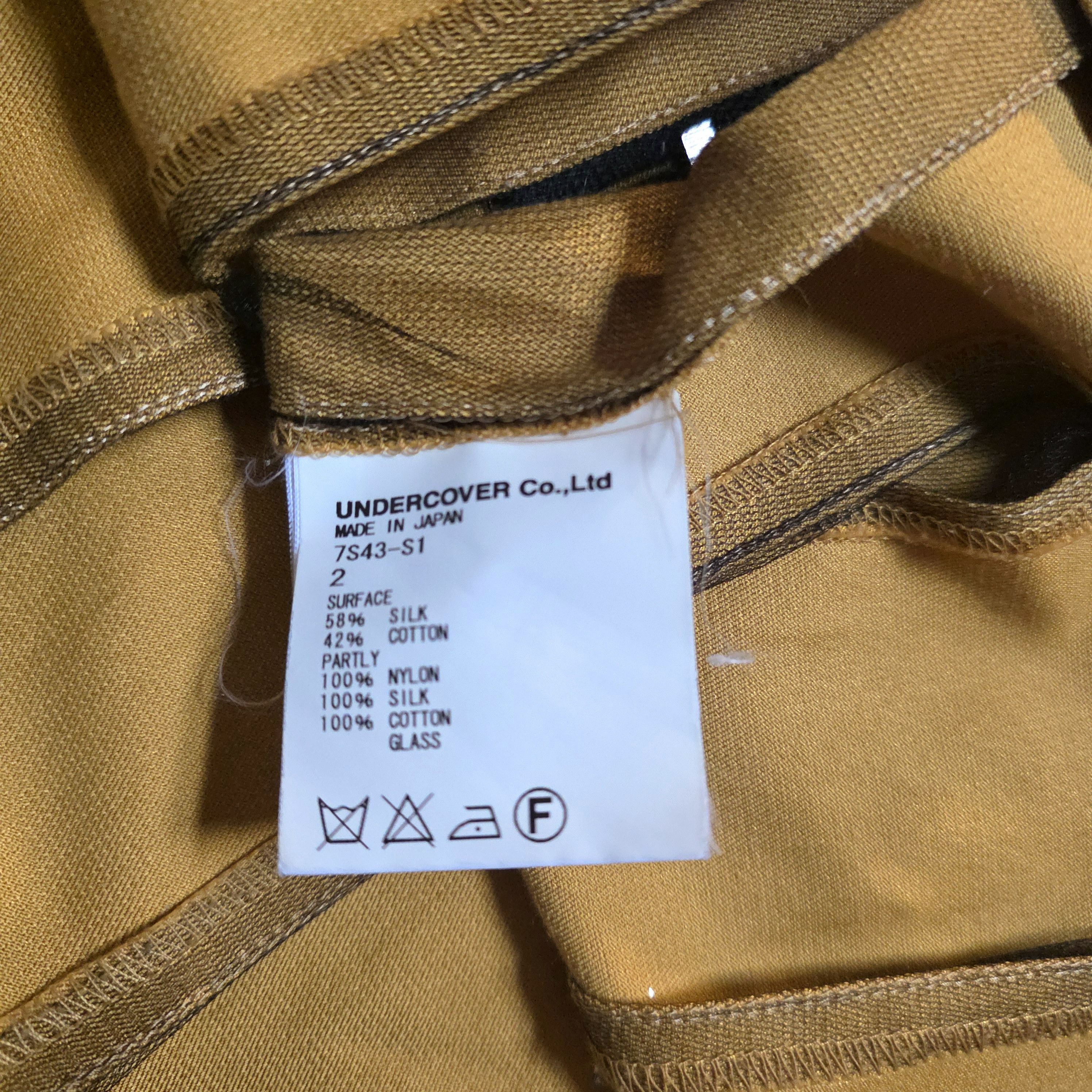 Undercover Undercover Yellow Midi Cheerleader Silk Skirt size 2 Size 29" - 4 Thumbnail