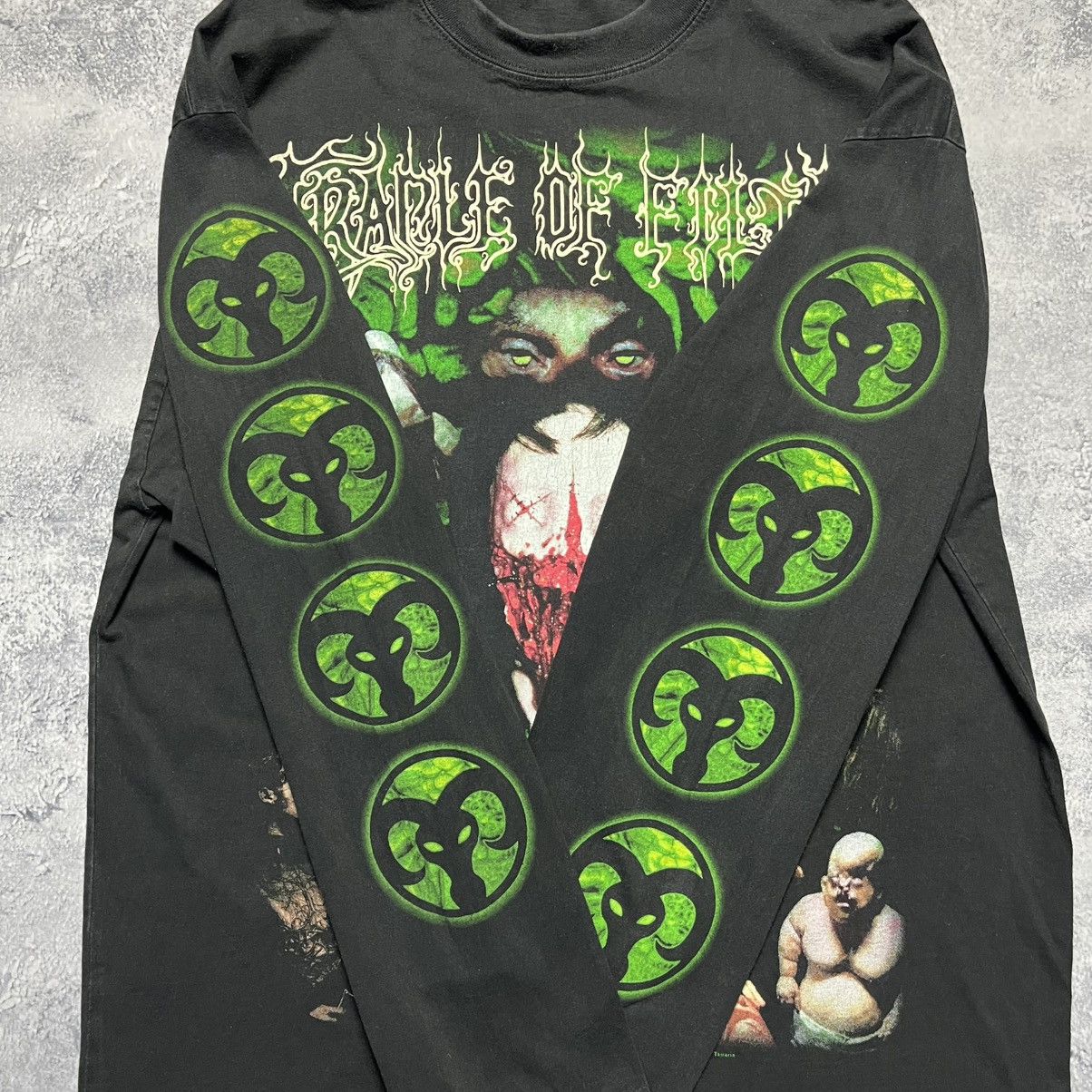 Band Tees Vintage 1999 Cradle Of Filth Canvas For A Lick Of Pain Size US XL / EU 56 / 4 - 6 Thumbnail