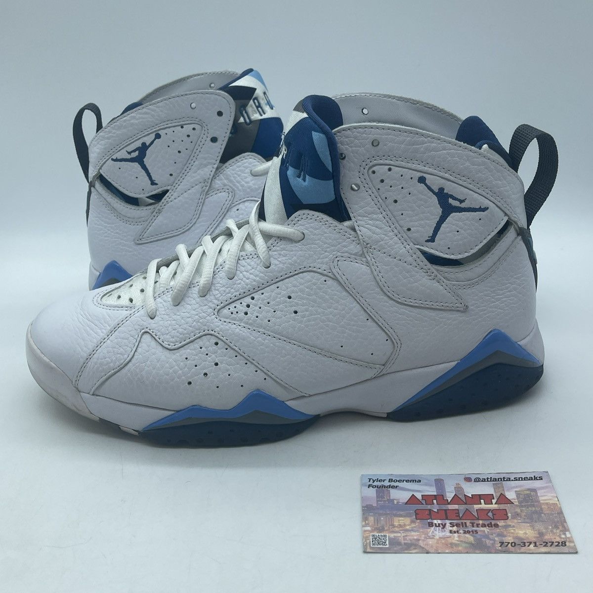 Jordan Brand Air Jordan 7 French blue Size US 9.5 / EU 42-43 - 1 Thumbnail