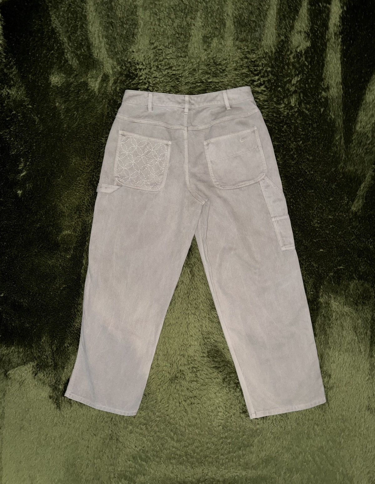 Nike [L] Nike Life Sashiko Custom Spider Web Carpenter Pants Size US 32 / EU 48 - 7 Thumbnail