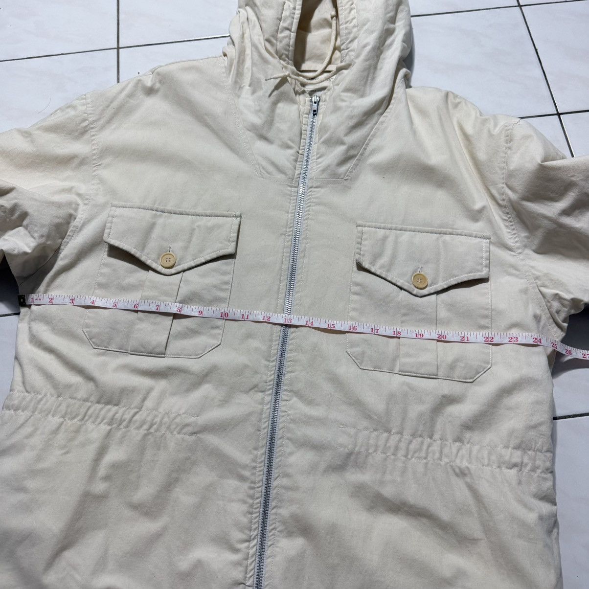 Helmut Lang Vintage Helmut Lang 1999 Size 44 (L) White Mountain Parka Size US L / EU 52-54 / 3 - 13 Thumbnail