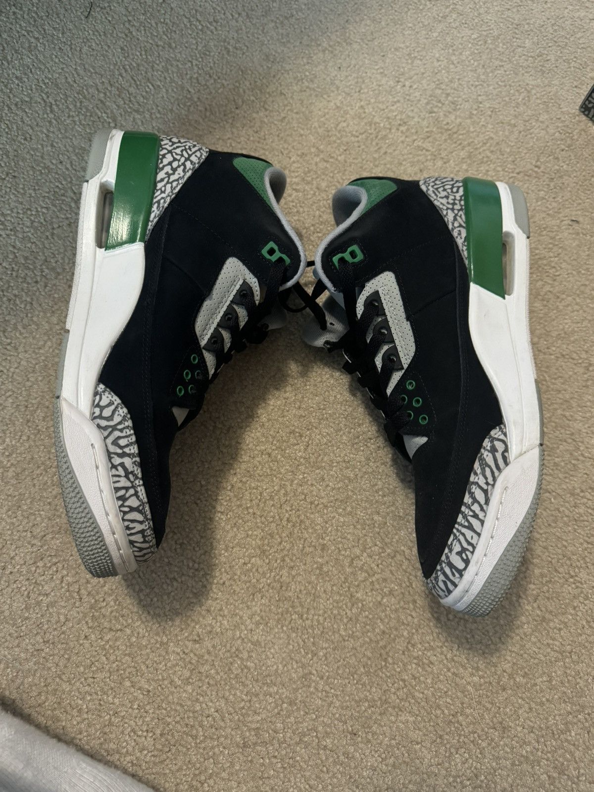 Jordan Brand × Nike Pine green J3 Size US 10.5 / EU 43-44 - 2 Thumbnail