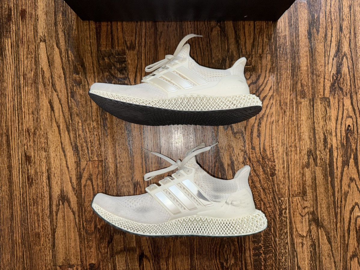 Adidas Adidas Ultra 4D Core White 2020 FX4089 US Men’s 10.5 Size US 10.5 / EU 43-44 - 3 Thumbnail