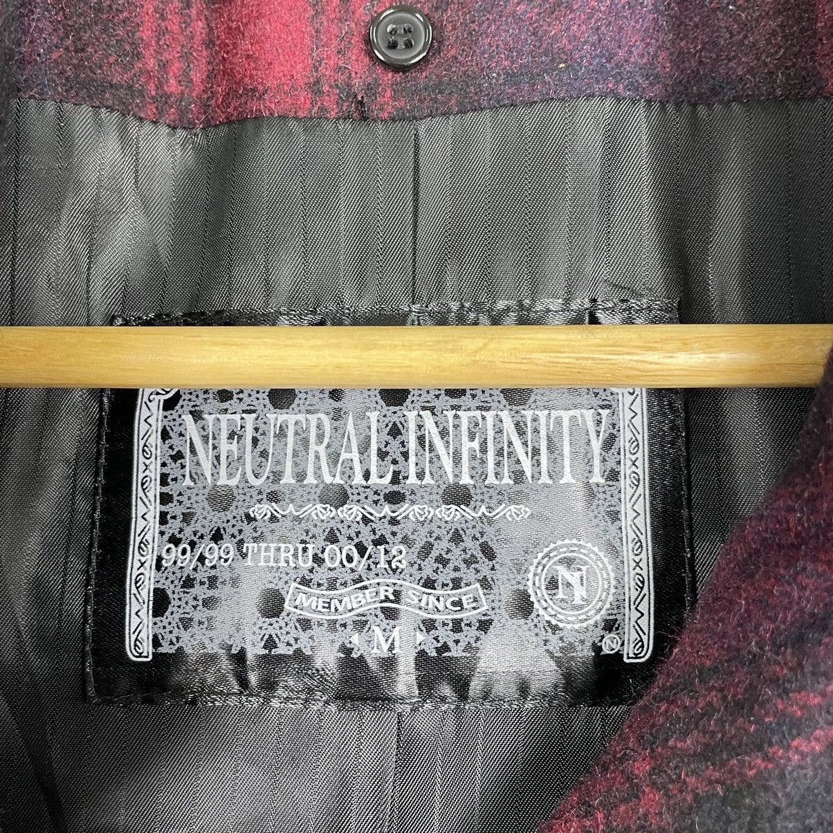 Hysteric Glamour × If Six Was Nine × Japanese Brand 💥NEUTRAL INFINITY BONDAGE TARTAN WOOL JACKET Size US M / EU 48-50 / 2 - 9 Thumbnail