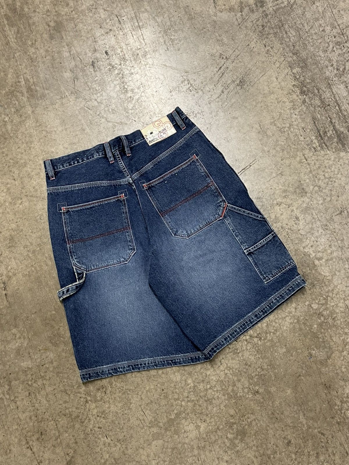 JNCO × Southpole × Vintage Y2K baggy fit jorts Mecca faded wash skater streetwear hype Size US 34 / EU 50 - 1 Thumbnail
