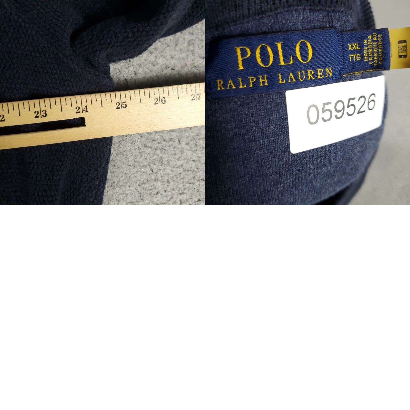 Ralph Lauren Ralph Lauren Men's 2XL Blue Knit Pullover Sweater Casual Classic Modern Fall Winter Sports’ Size US XXL / EU 58 / 5 - 8 Thumbnail
