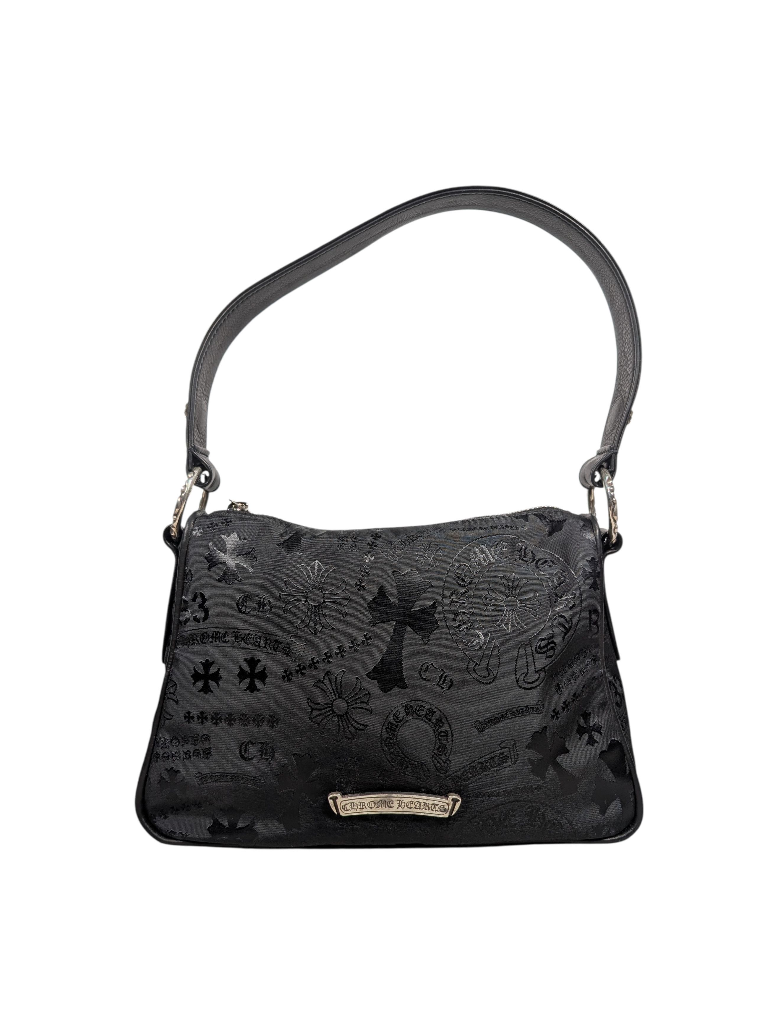 Chrome Hearts Chrome Hearts Stencil Chicken Nugget Bag NylonBlack Size ONE SIZE - 2 Thumbnail