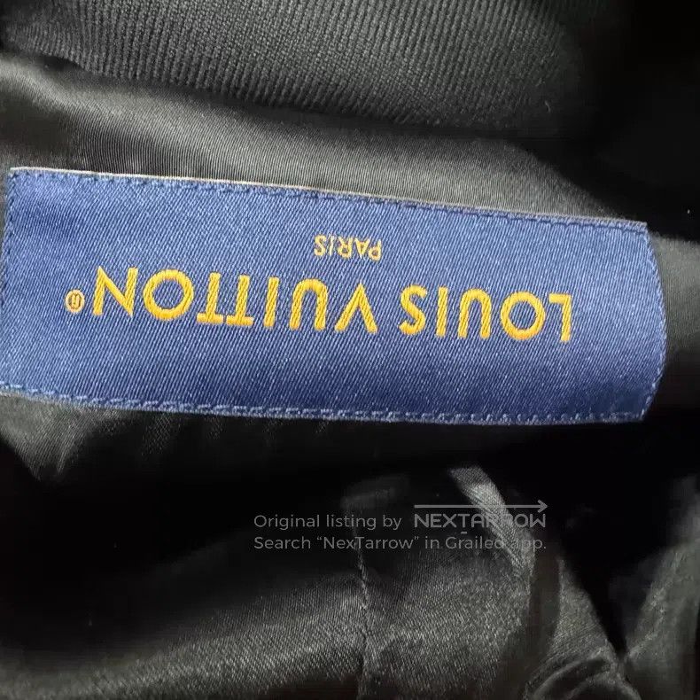 Louis Vuitton Louis Vuitton Fei-Dong Pearl Slogan Embroidered Logo Wool Size US XL / EU 56 / 4 - 3 Thumbnail