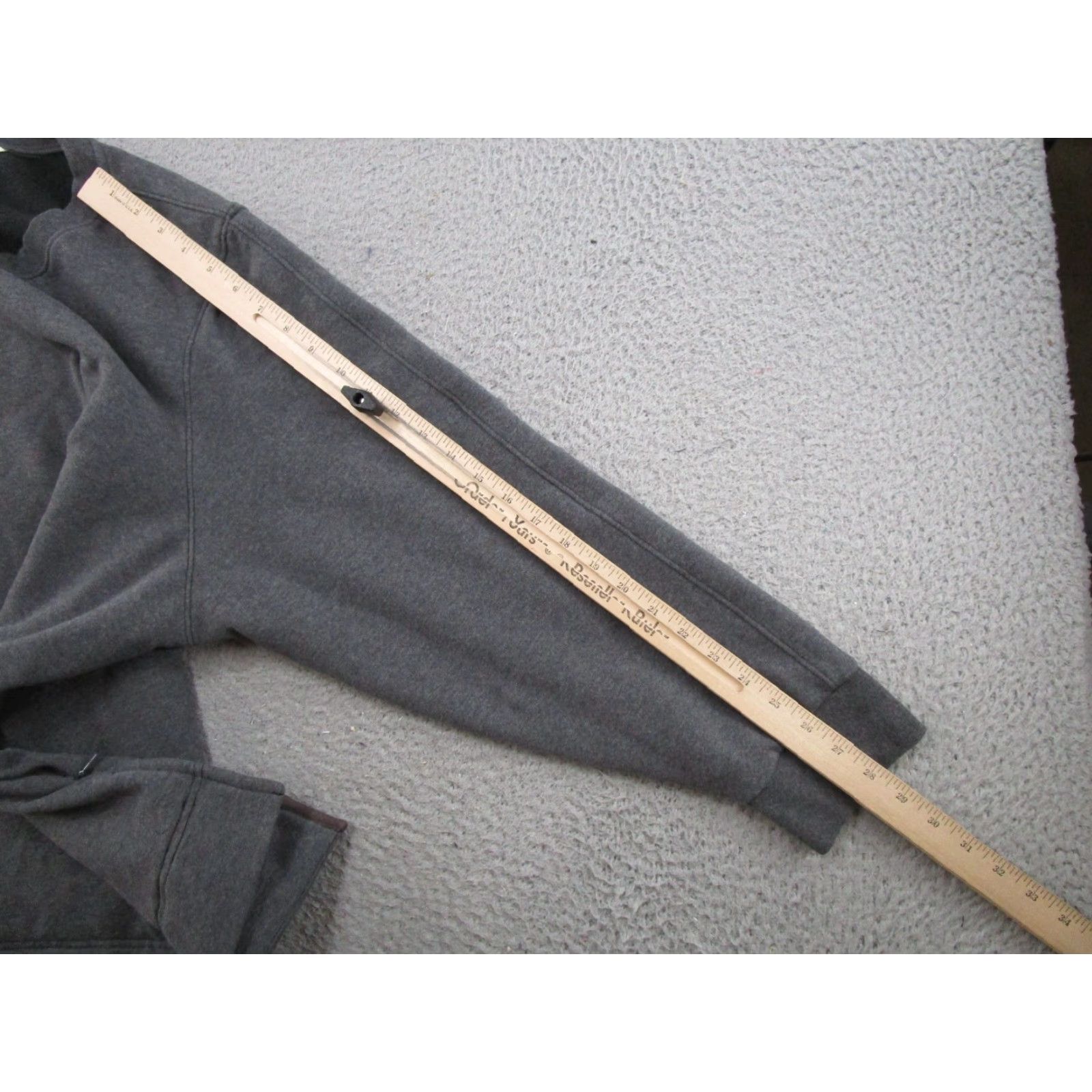 Athleta Athleta Sweatshirt Womens 3X Gray Fleece Zip Pocket Crewneck Pullover Plus Size 982561 Size XXL / US 16-18 / IT 52-54 - 7 Thumbnail