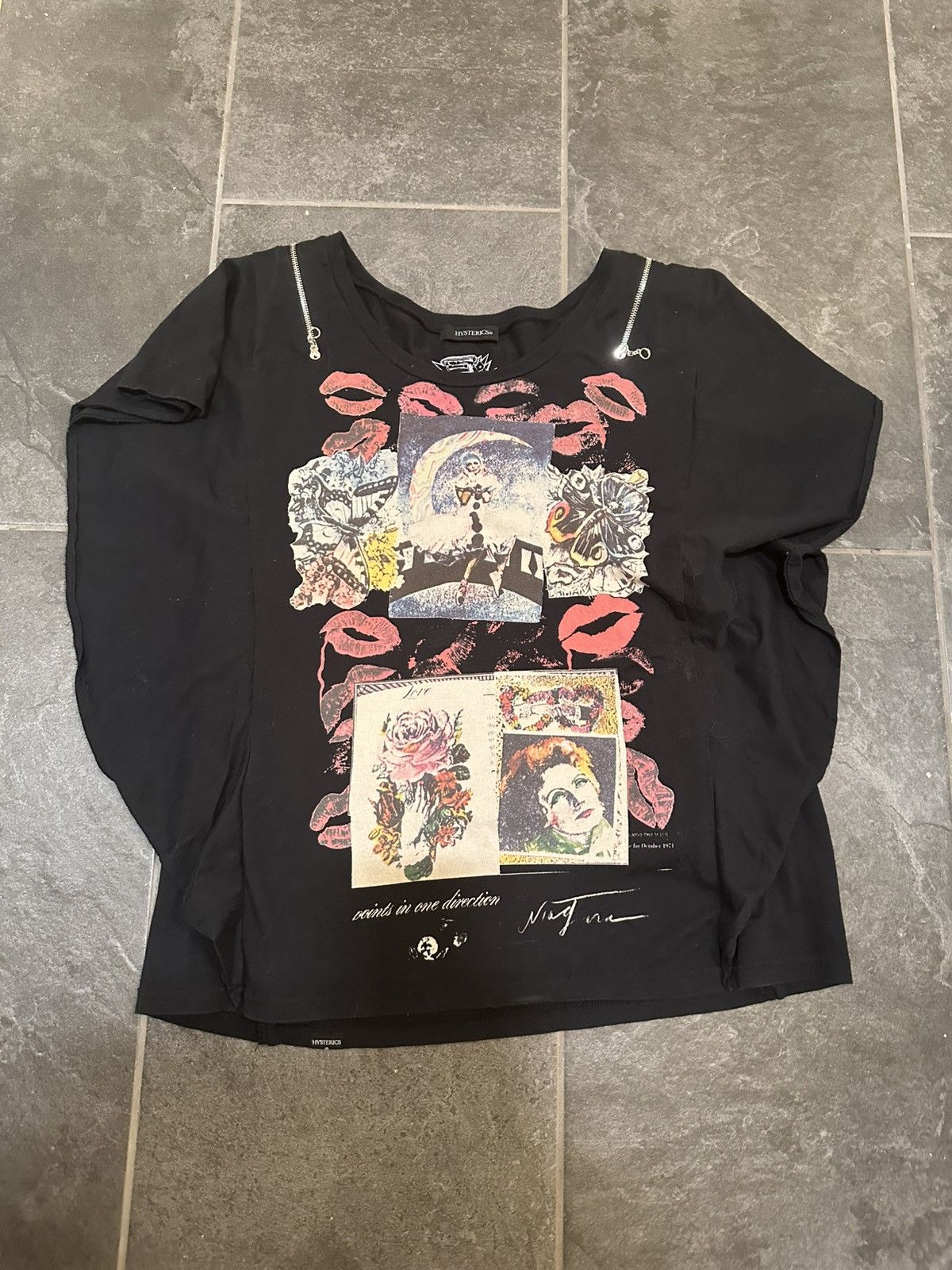 Hysteric Glamour × Japanese Brand Hysteric Glamour x Destory All Monsters Frilly Tee Size L / US 10 / IT 46 - 1 Thumbnail