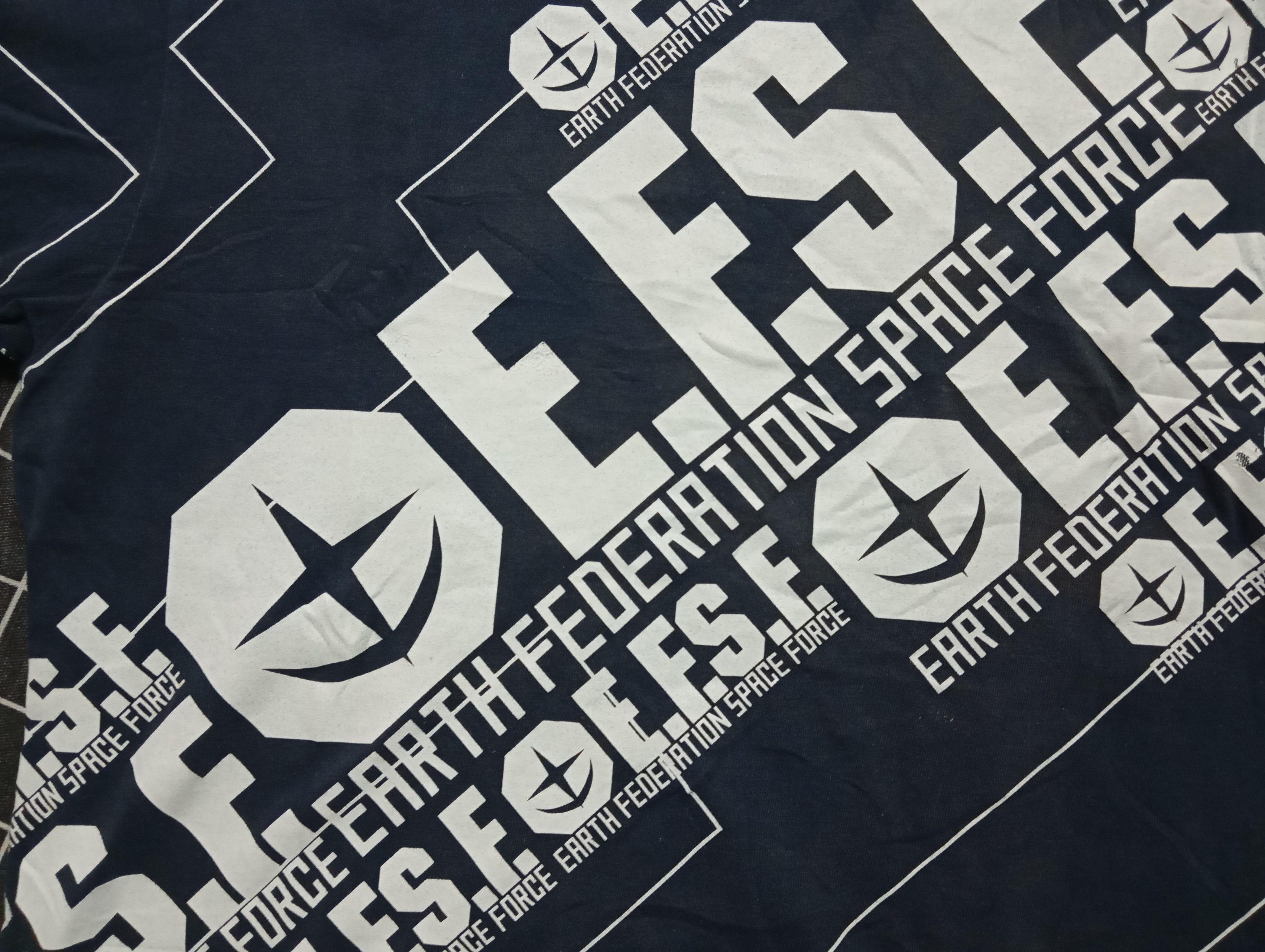 Japanese Brand Gundam - EFSF tshirt Anime Fullprint All Over Print 💥 Size US M / EU 48-50 / 2 - 1 Thumbnail