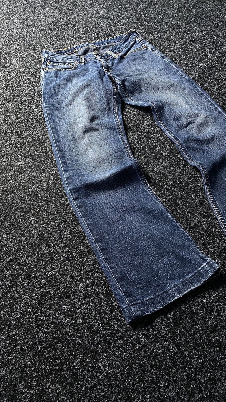 Levi's × Vintage Vintage 545 Flared Levi's Y2K Jeans Japanese style Size 28" / US 6 / IT 42 - 2 Thumbnail
