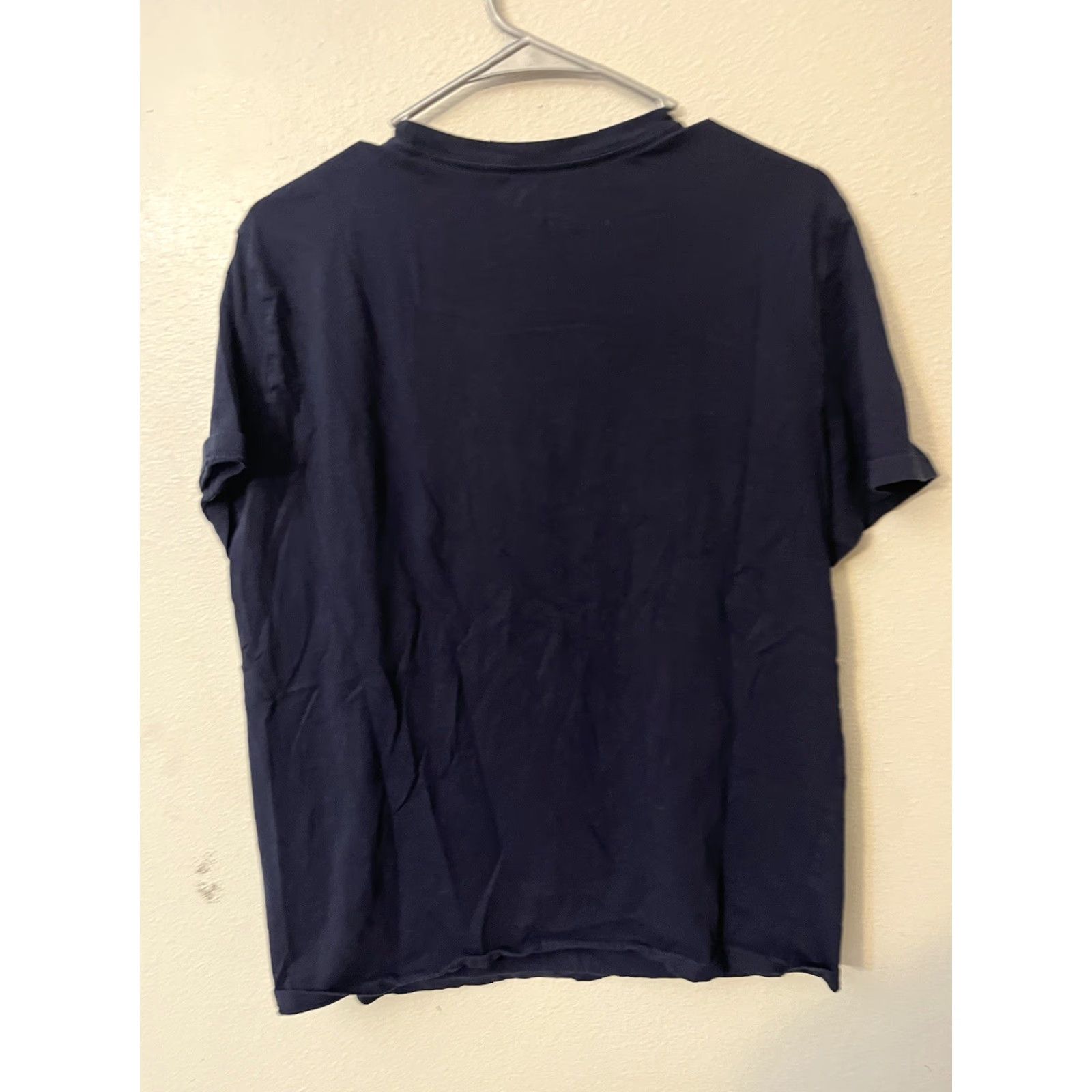 Nautica Nautica Men's Stretch Crew Neck Navy Blue Solid T-Shirts Size Large Size US L / EU 52-54 / 3 - 2 Thumbnail