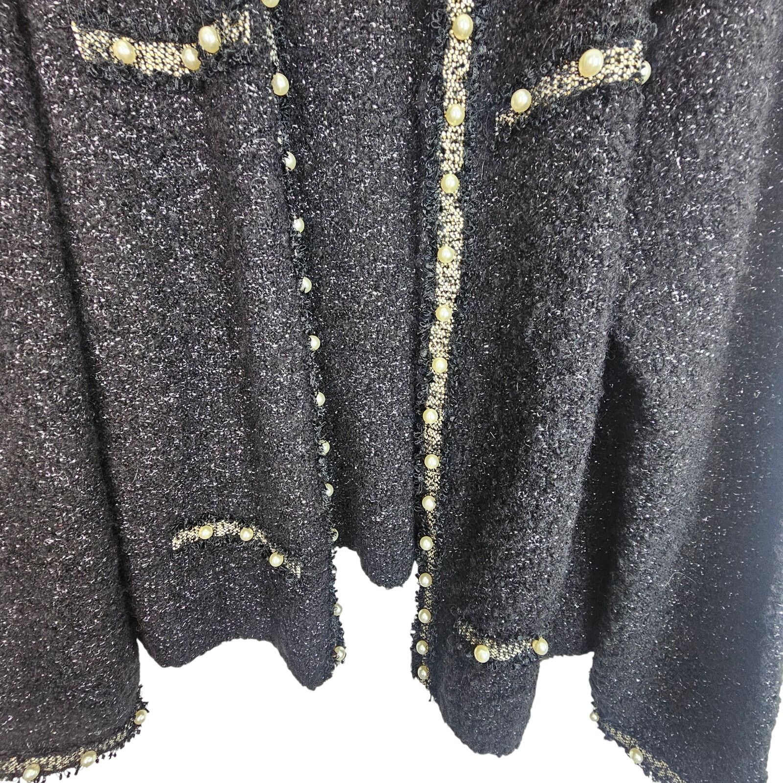White House Black Market White House Black Market Wool Blend Cardigan Sweater Size 2X Size XXL / US 16-18 / IT 52-54 - 3 Thumbnail