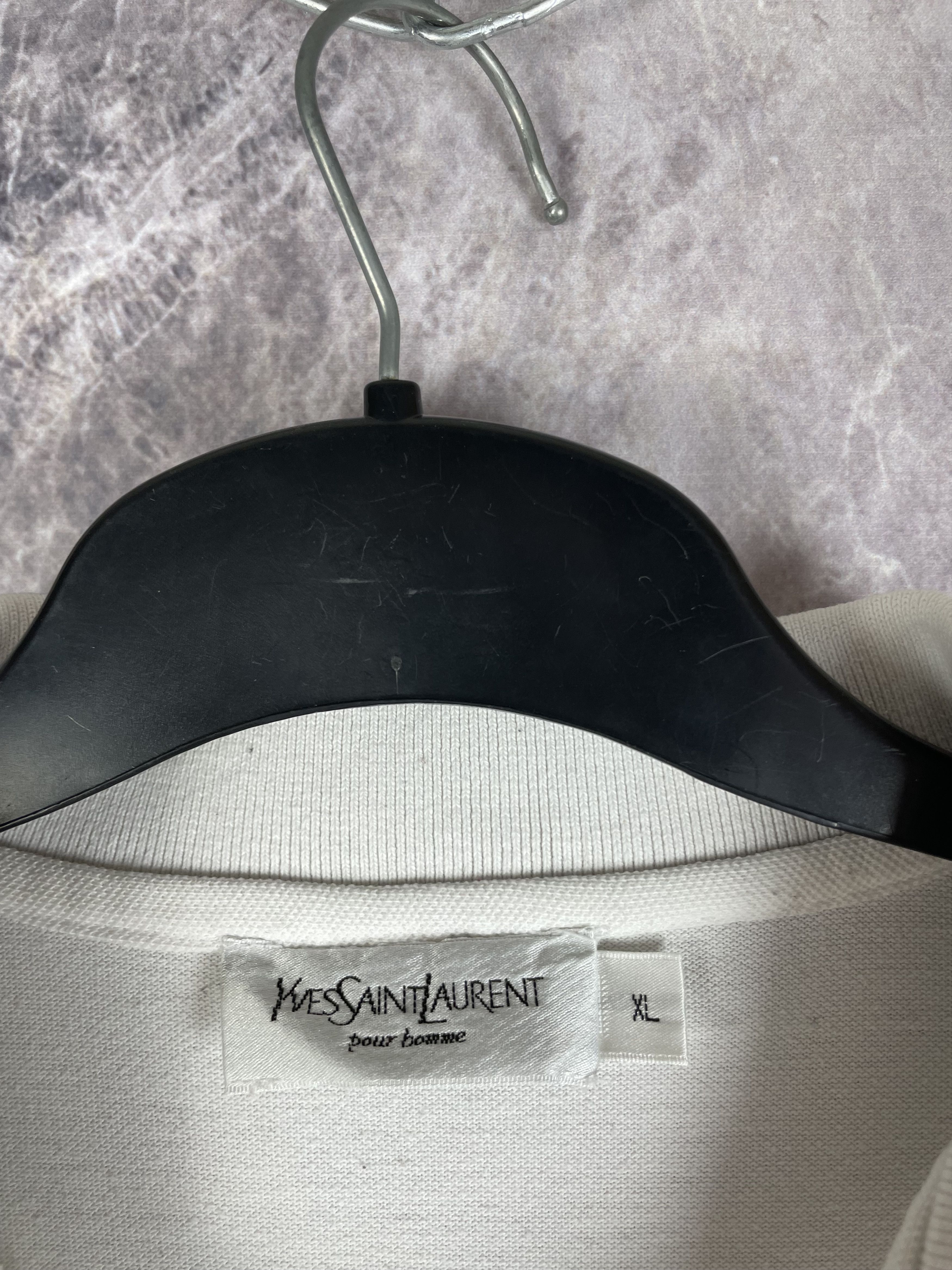 Yves Saint Laurent Yves Saint Laurent vintage polo shirt ysl Size US XL / EU 56 / 4 - 5 Thumbnail