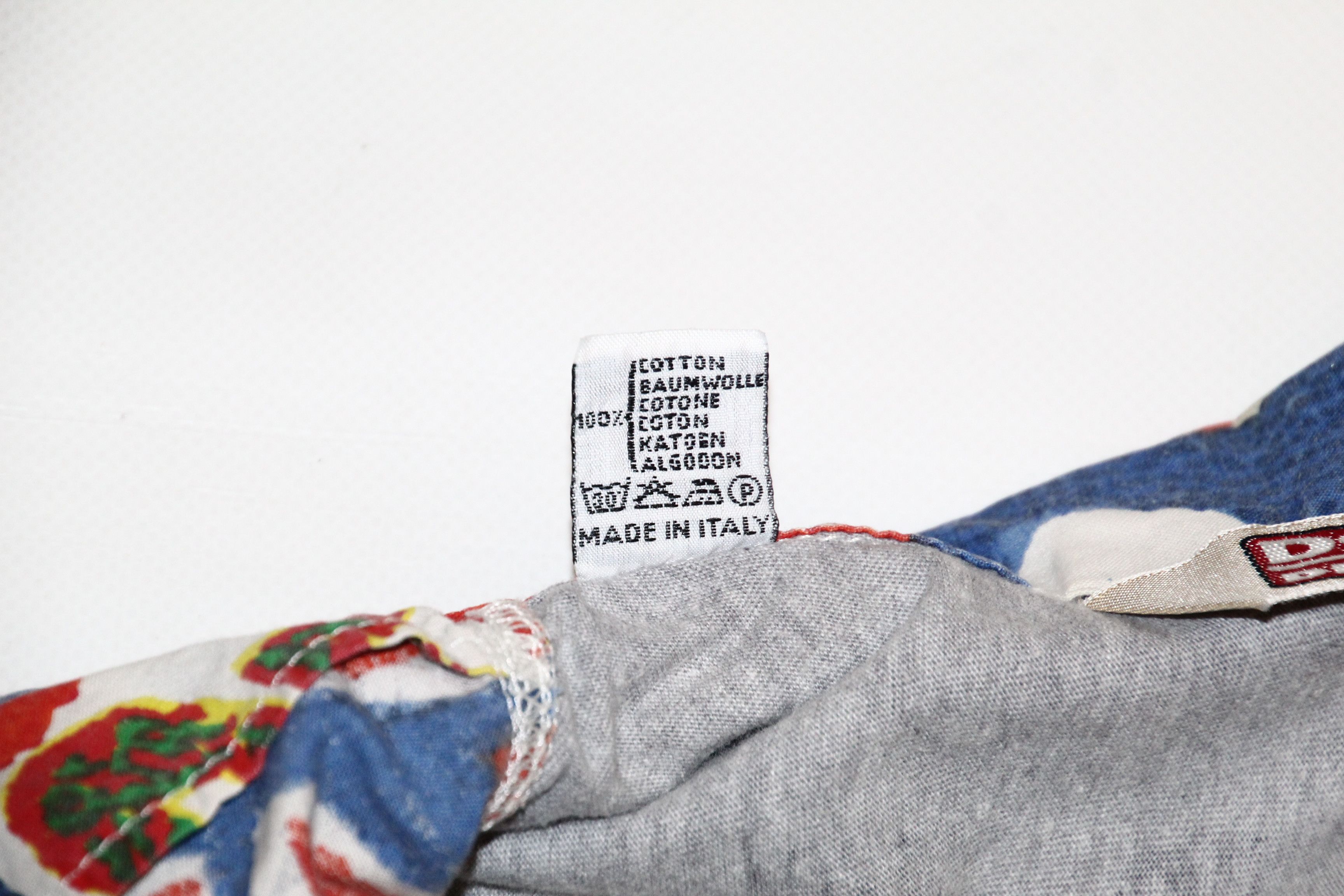 Diesel 80's RARE DSL Jungle Tribal Artwork Full Zip Jersey Shirt Size US L / EU 52-54 / 3 - 7 Thumbnail