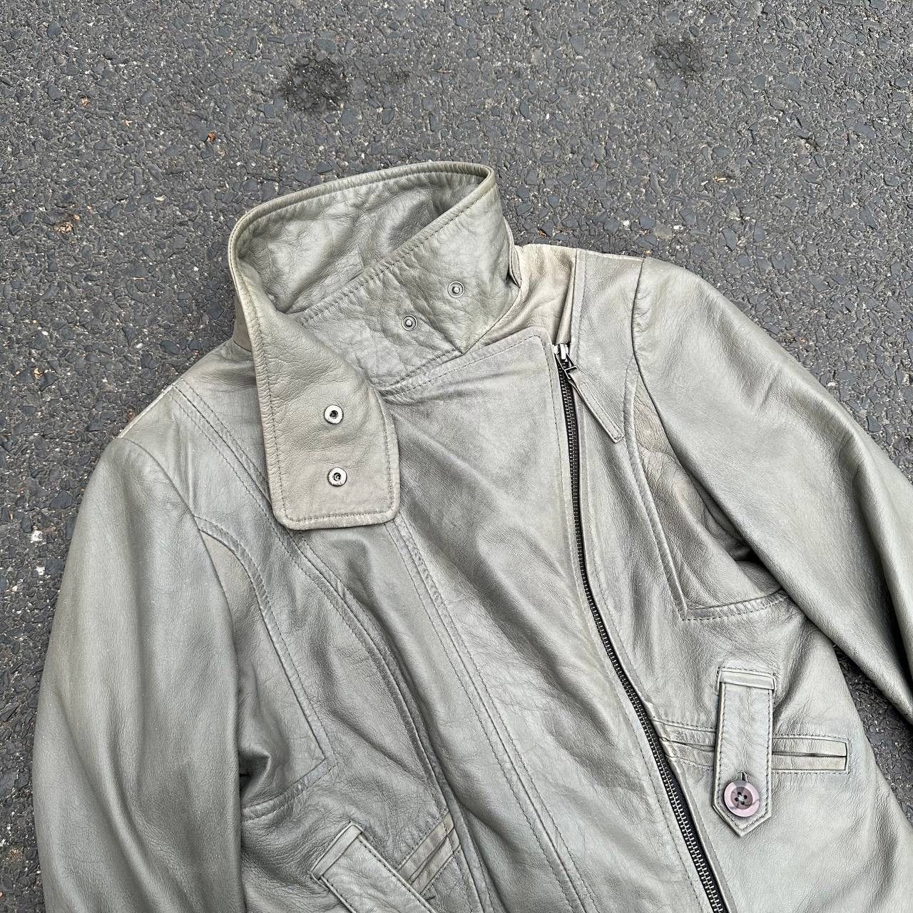 Other grey eco leather jacket Size S / US 4 / IT 40 - 4 Thumbnail